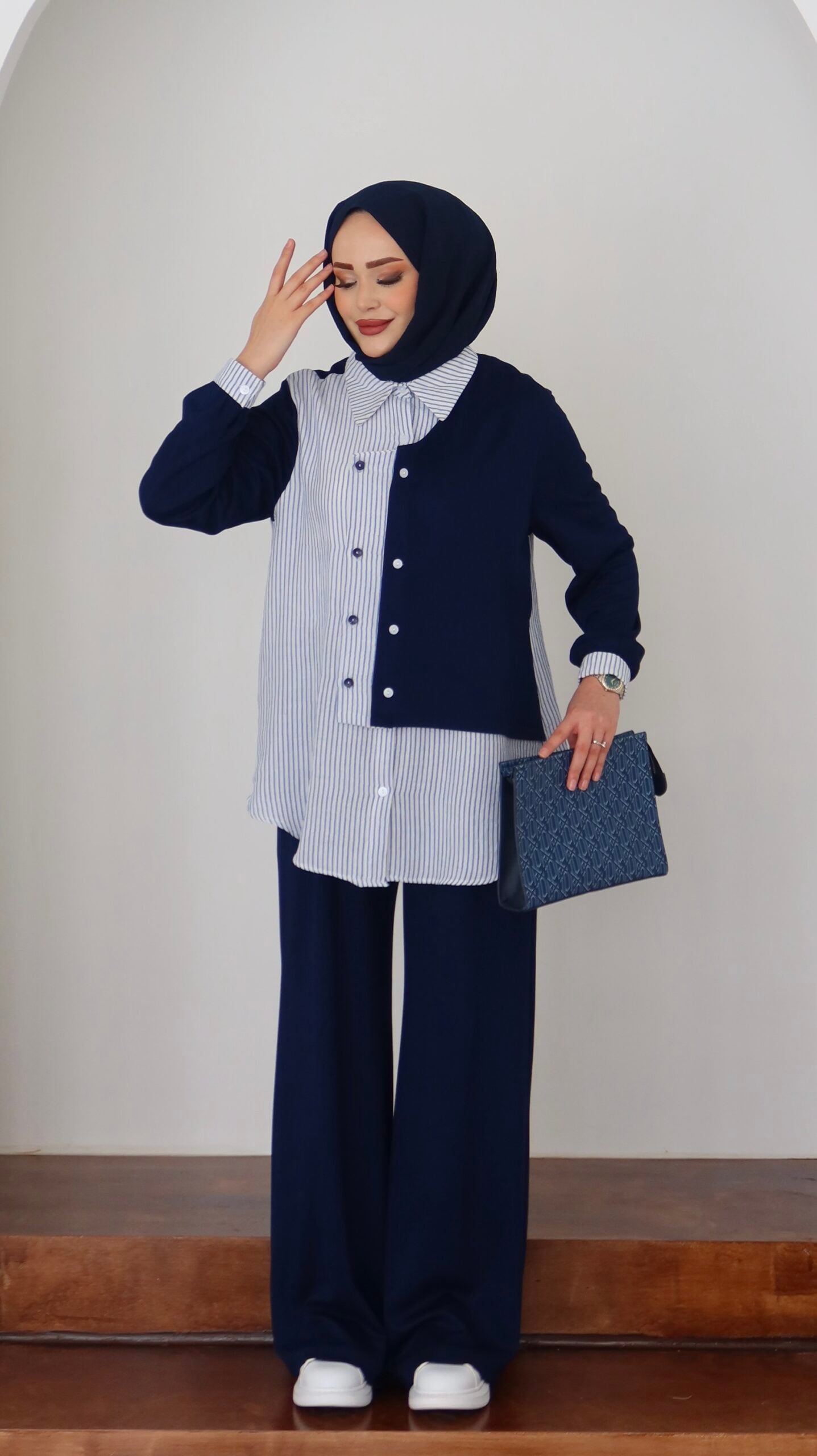 Garny Shirt Twist Muadil İkili Takım |  