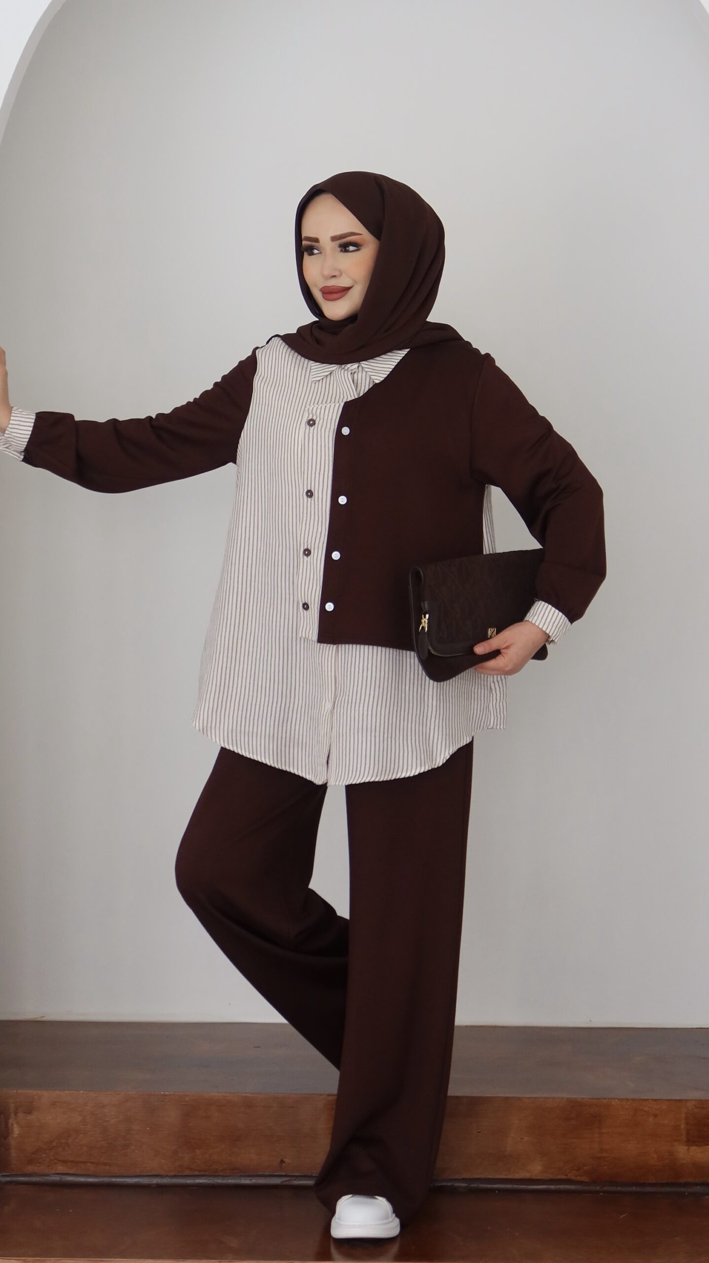 Garny Shirt Twist Muadil İkili Takım |  