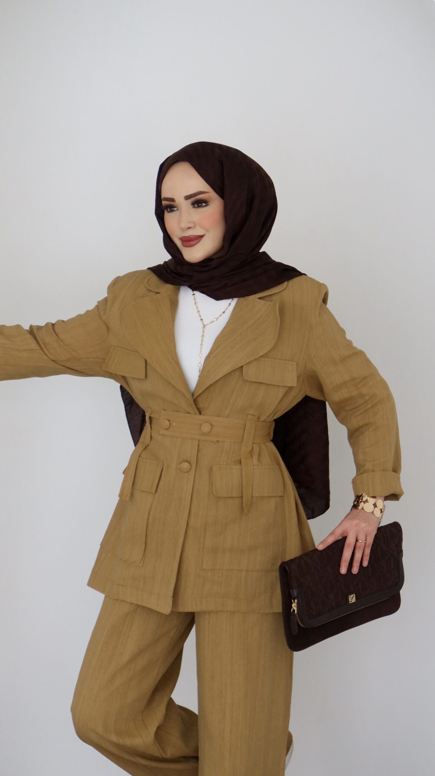Linen Premium Keten İkili Takım |  