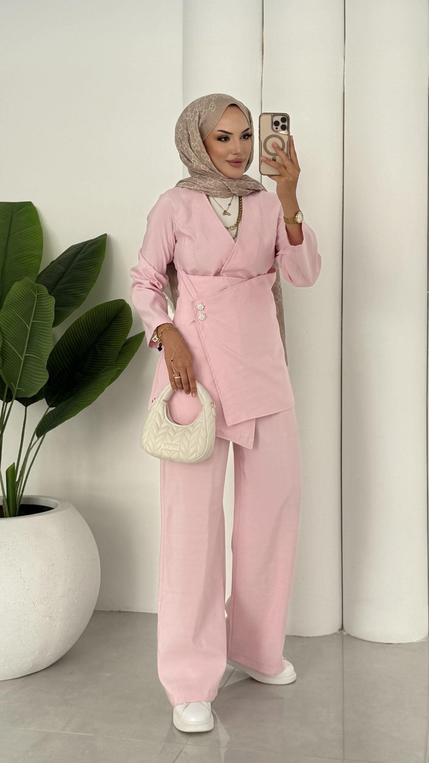 Fashion Premium Taşlı İkli Takım |  