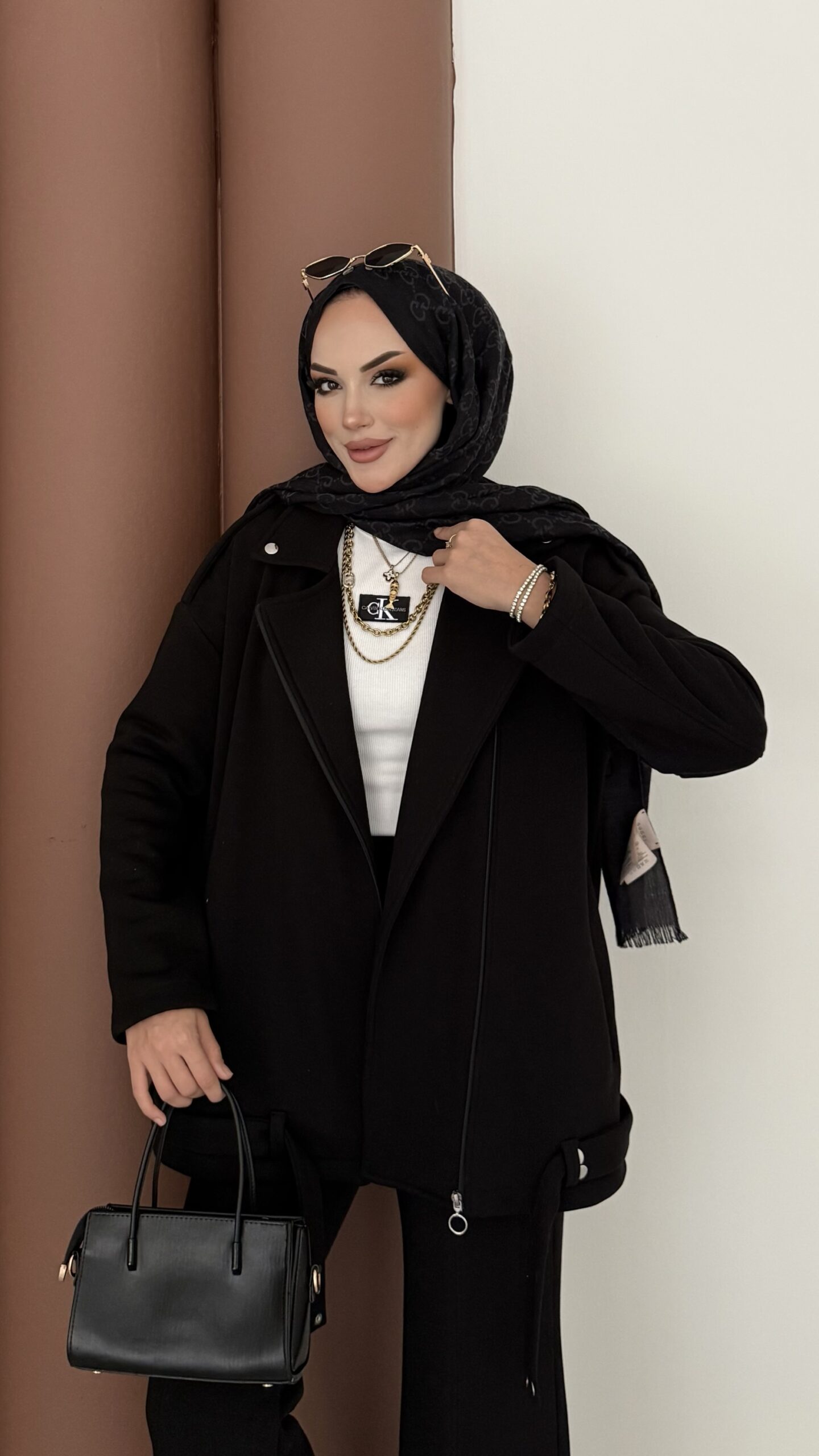 Blok Premium Şardonlu Ceket İkili Takım |  