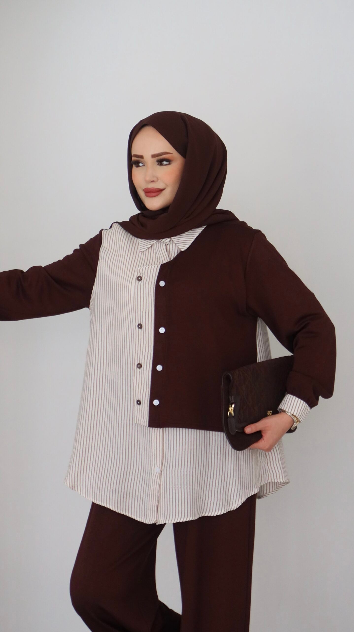Garny Shirt Twist Muadil İkili Takım |  