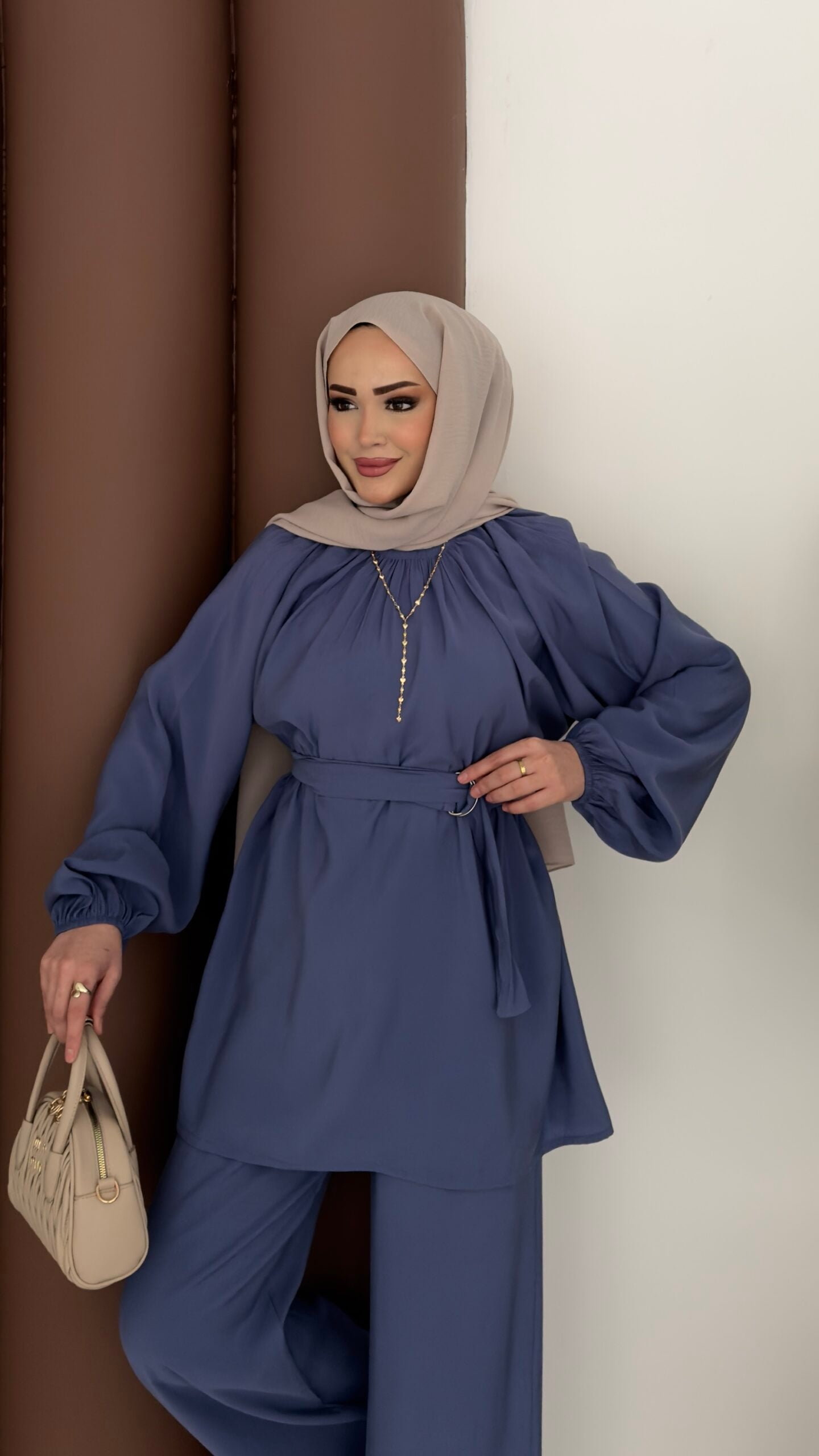 Casual Modal Kemerli İkili Takım |  