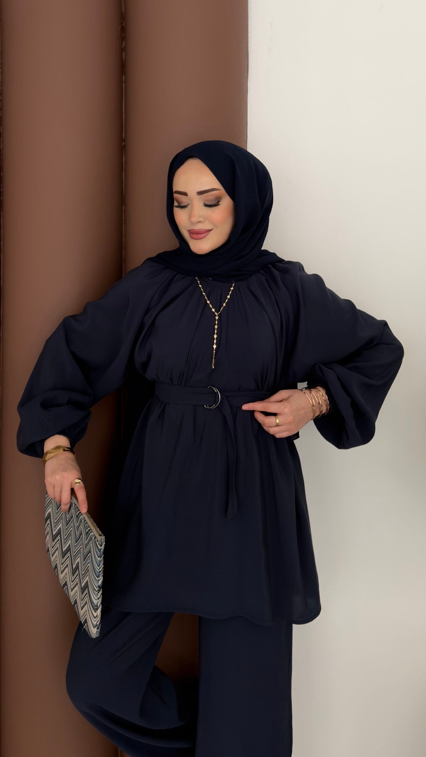 Casual Modal Kemerli İkili Takım |  