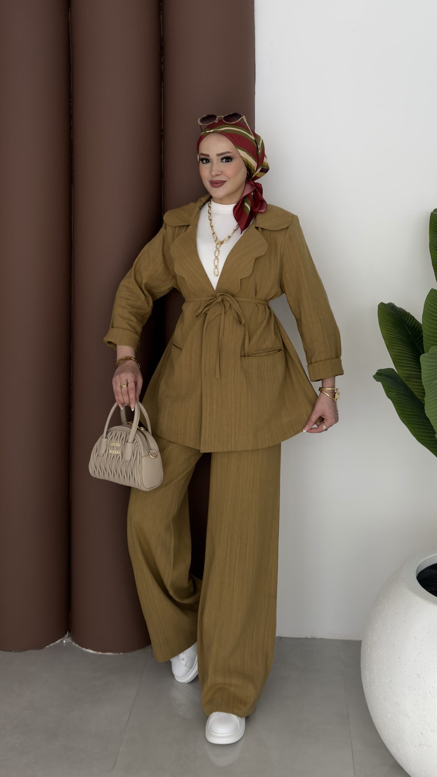 Chino Premium Keten İkili Takım |  