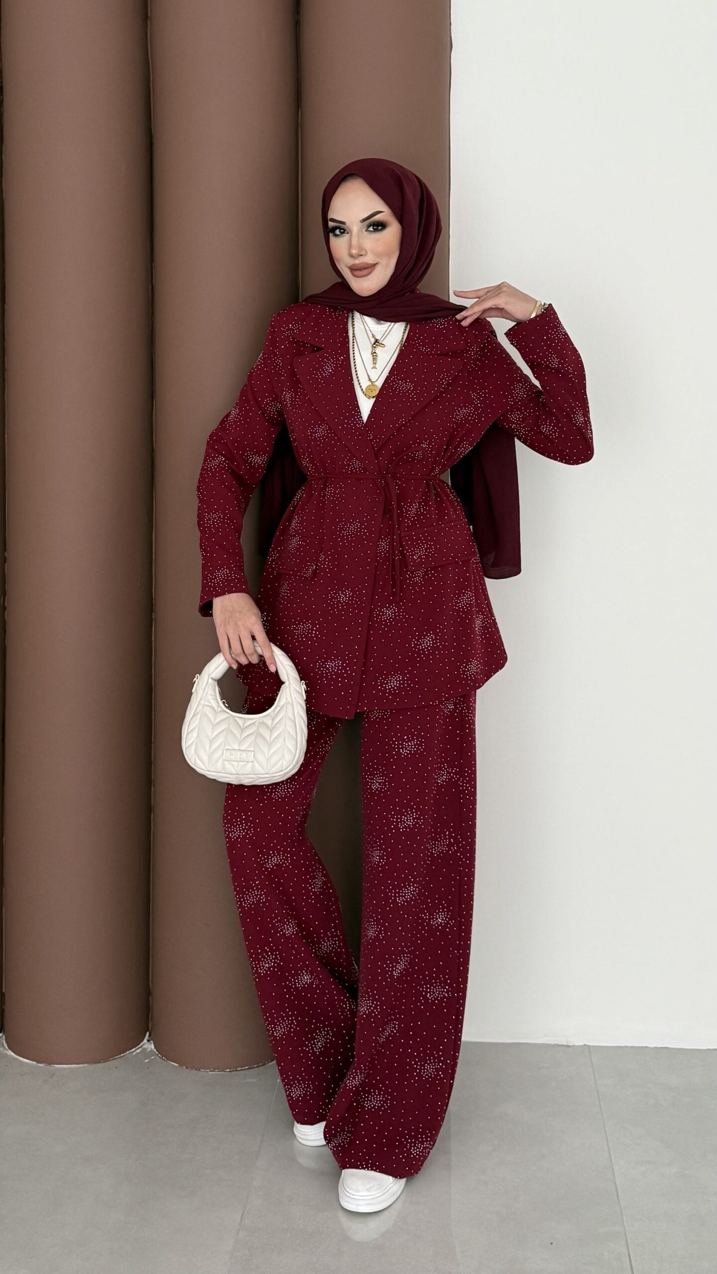 Chanell Business Taşlı İkili Takım |  