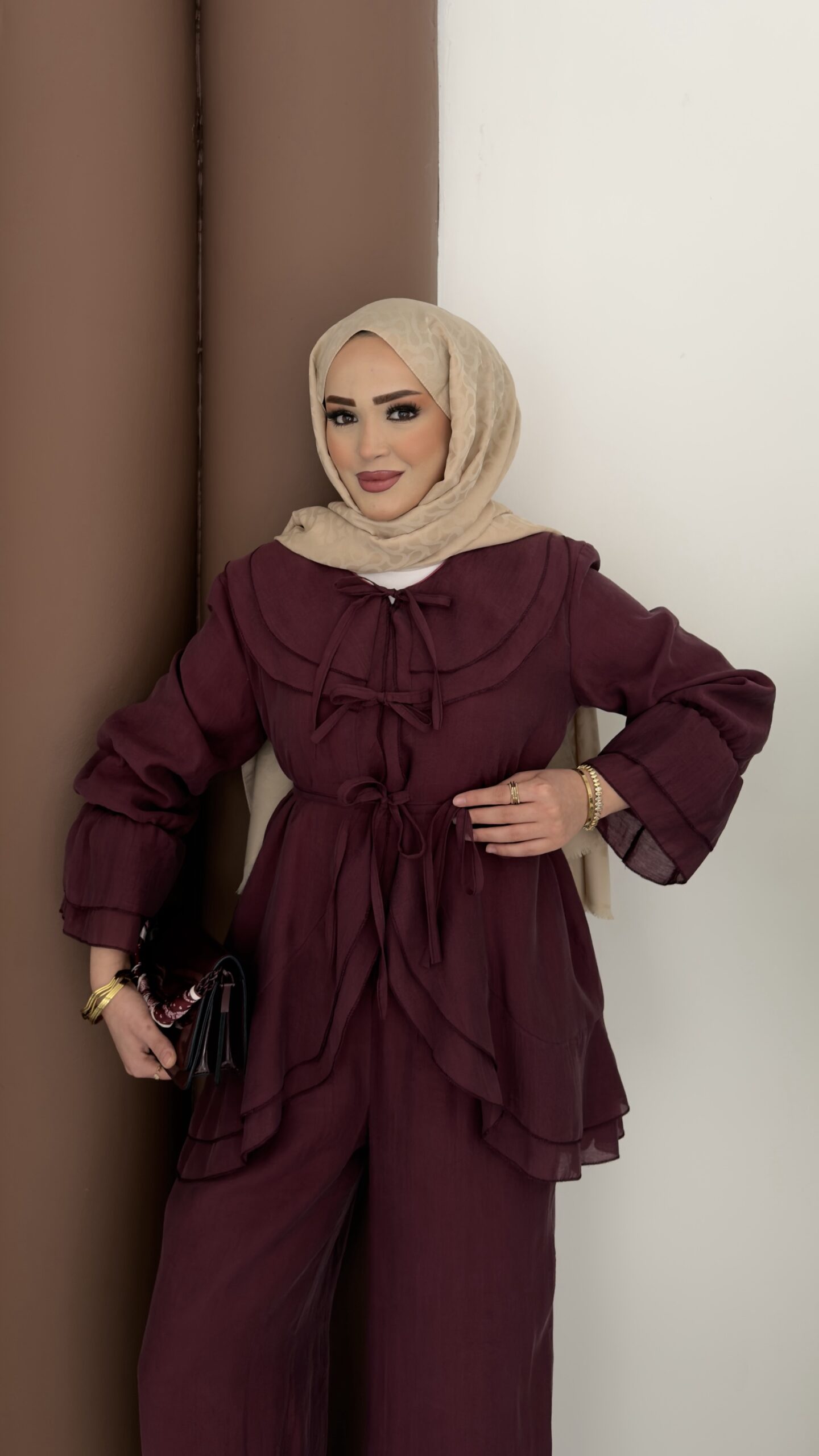 Lady Fırfırlı Vual İkili Takım |  