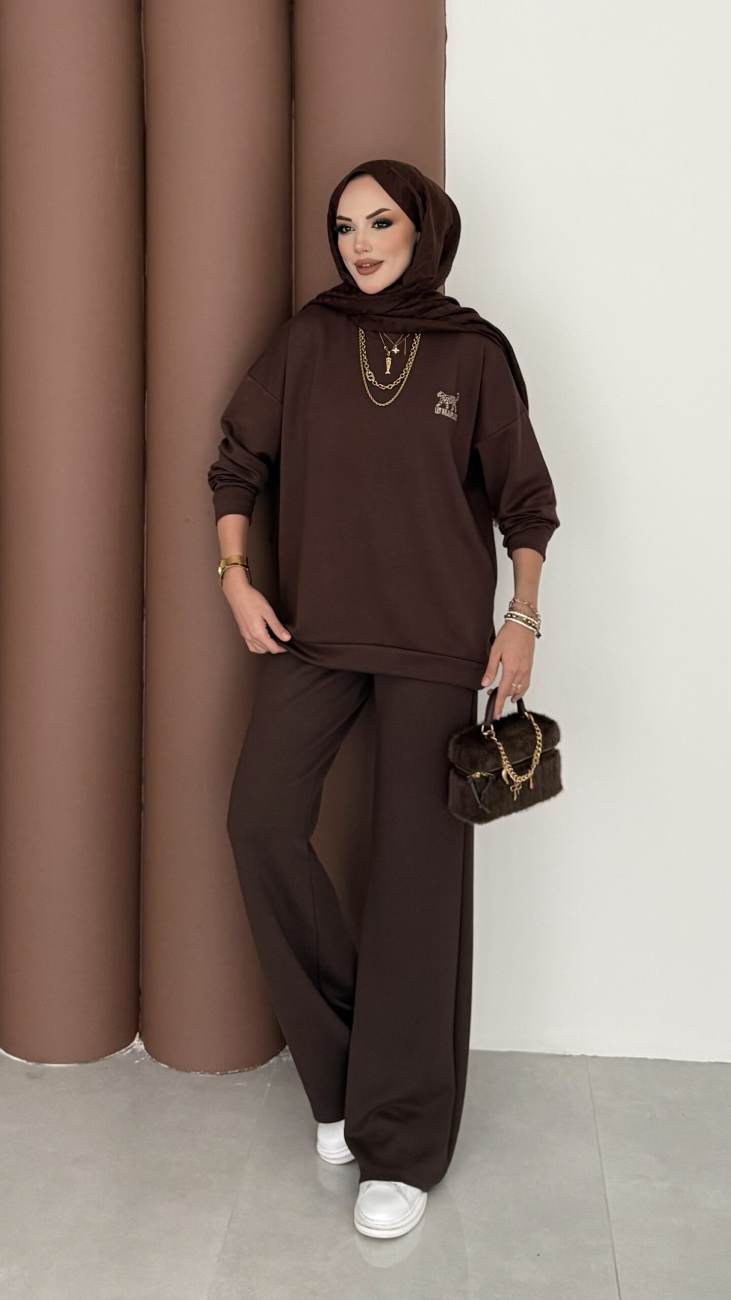 Logolu Premium Oysh İkili Takım |  