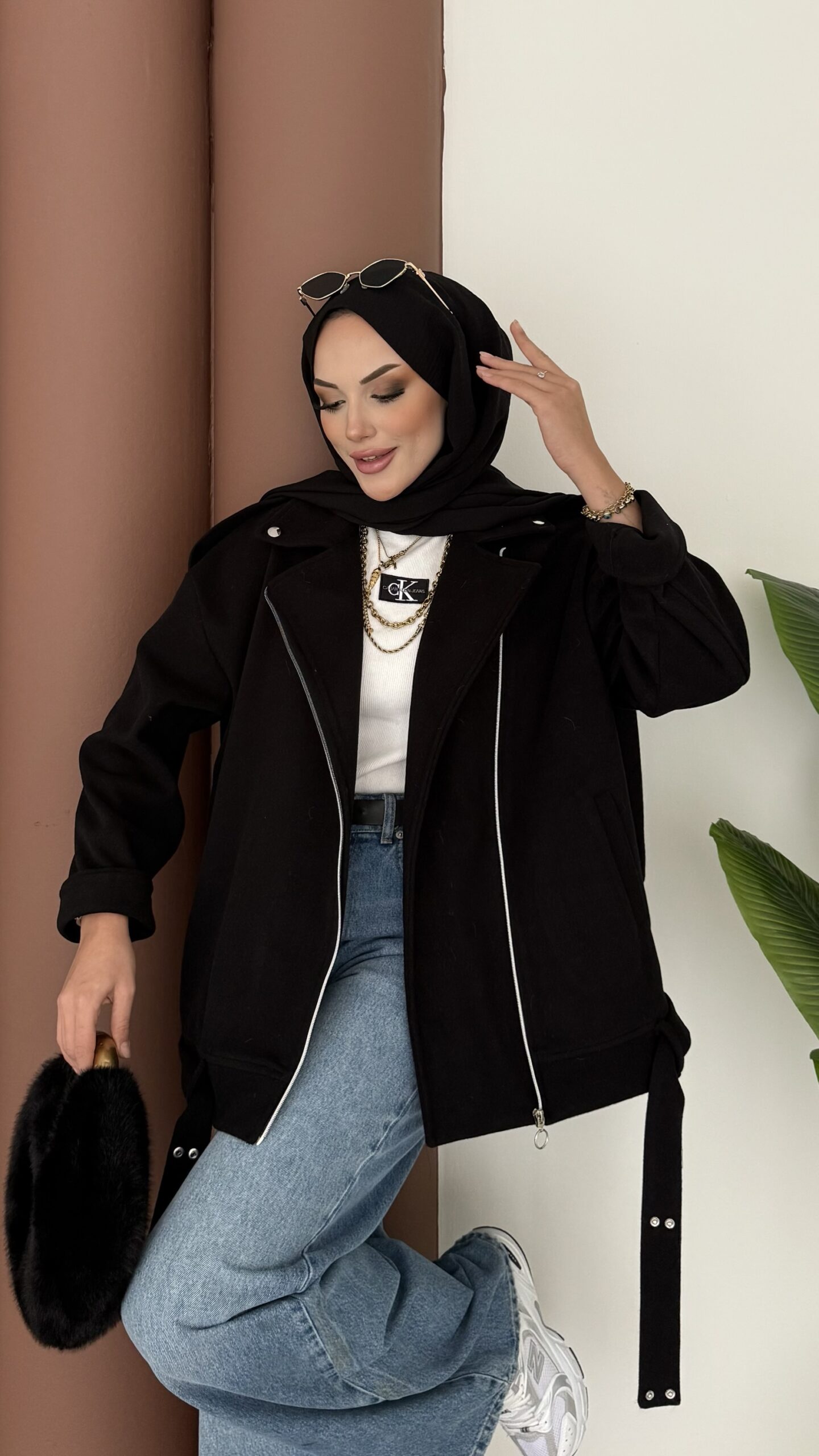 Most Premium Fermuarlı Kaşe Ceket |  