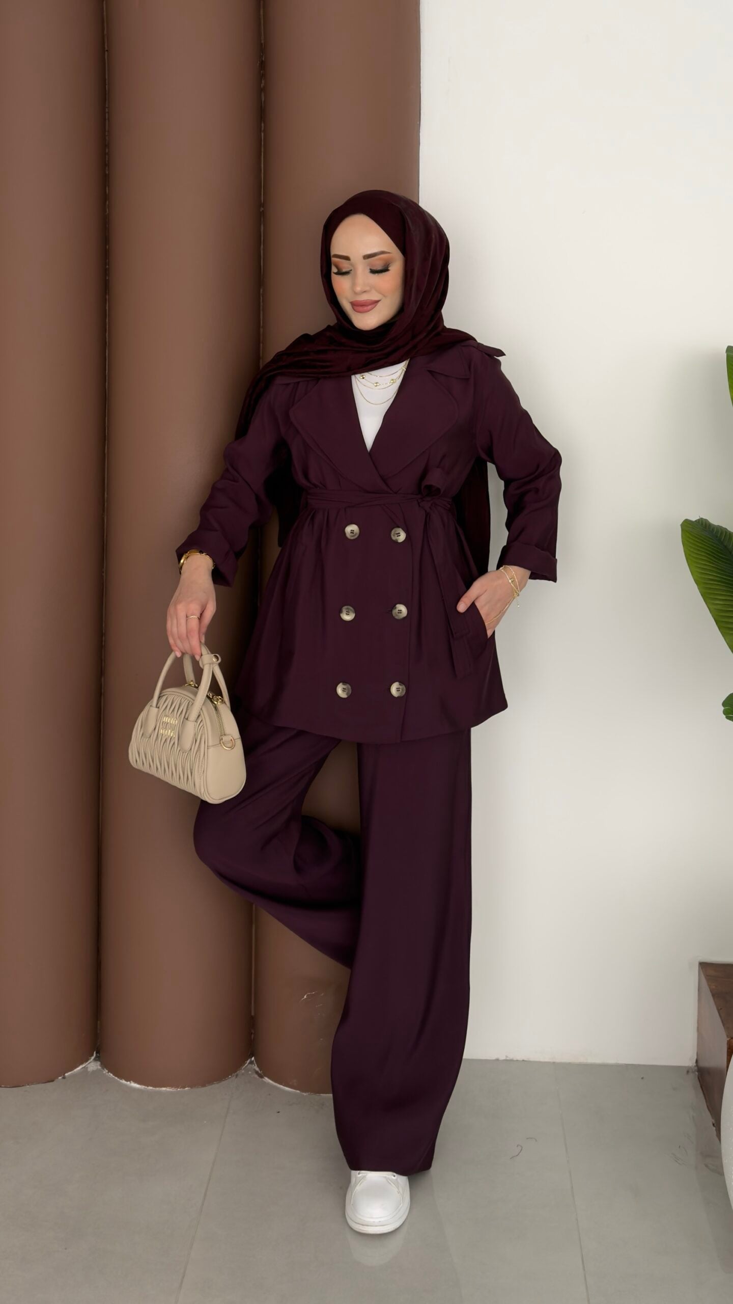 Fresh Modal Trenç İkili Takım |  