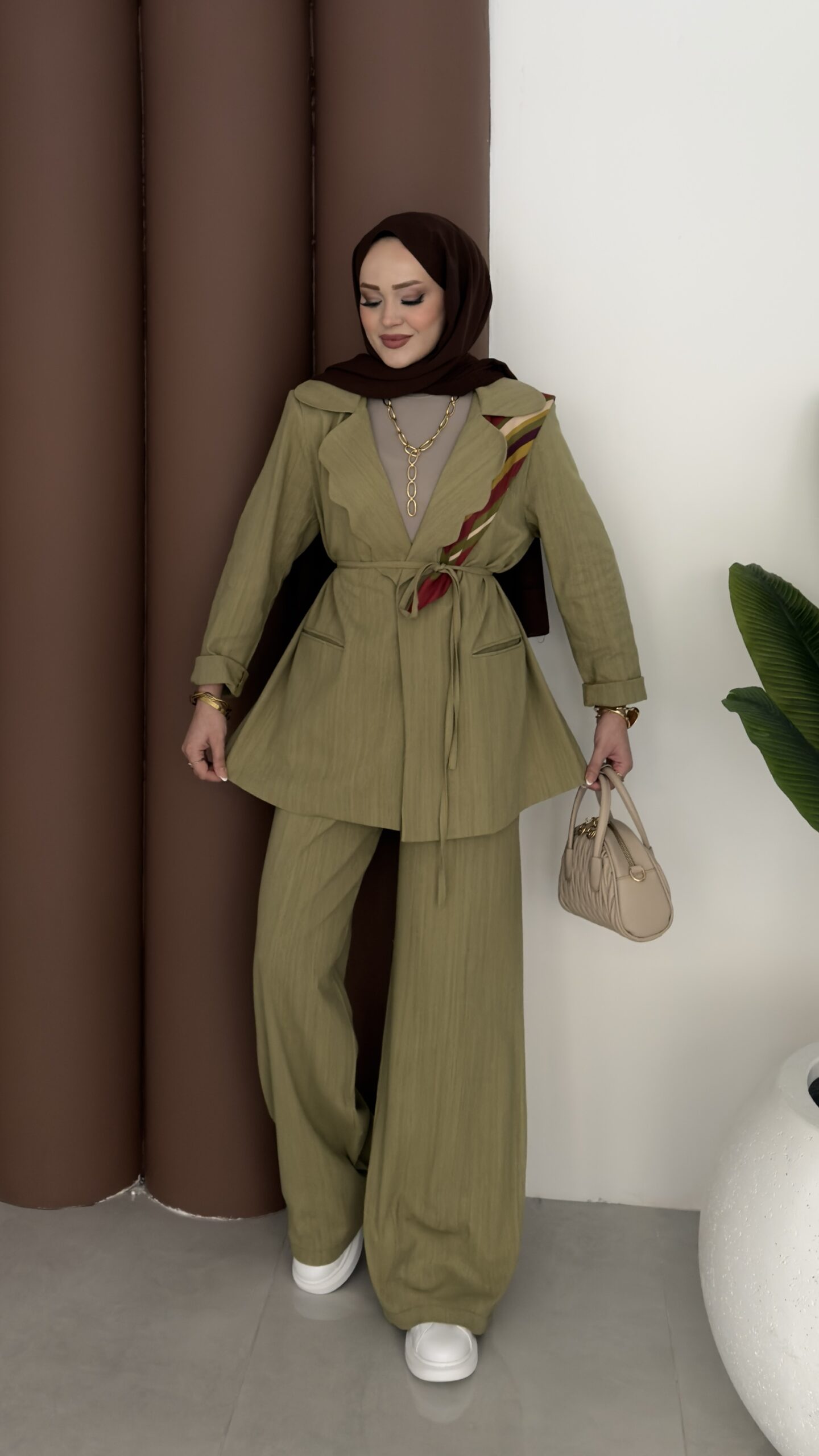 Chino Premium Keten İkili Takım |  