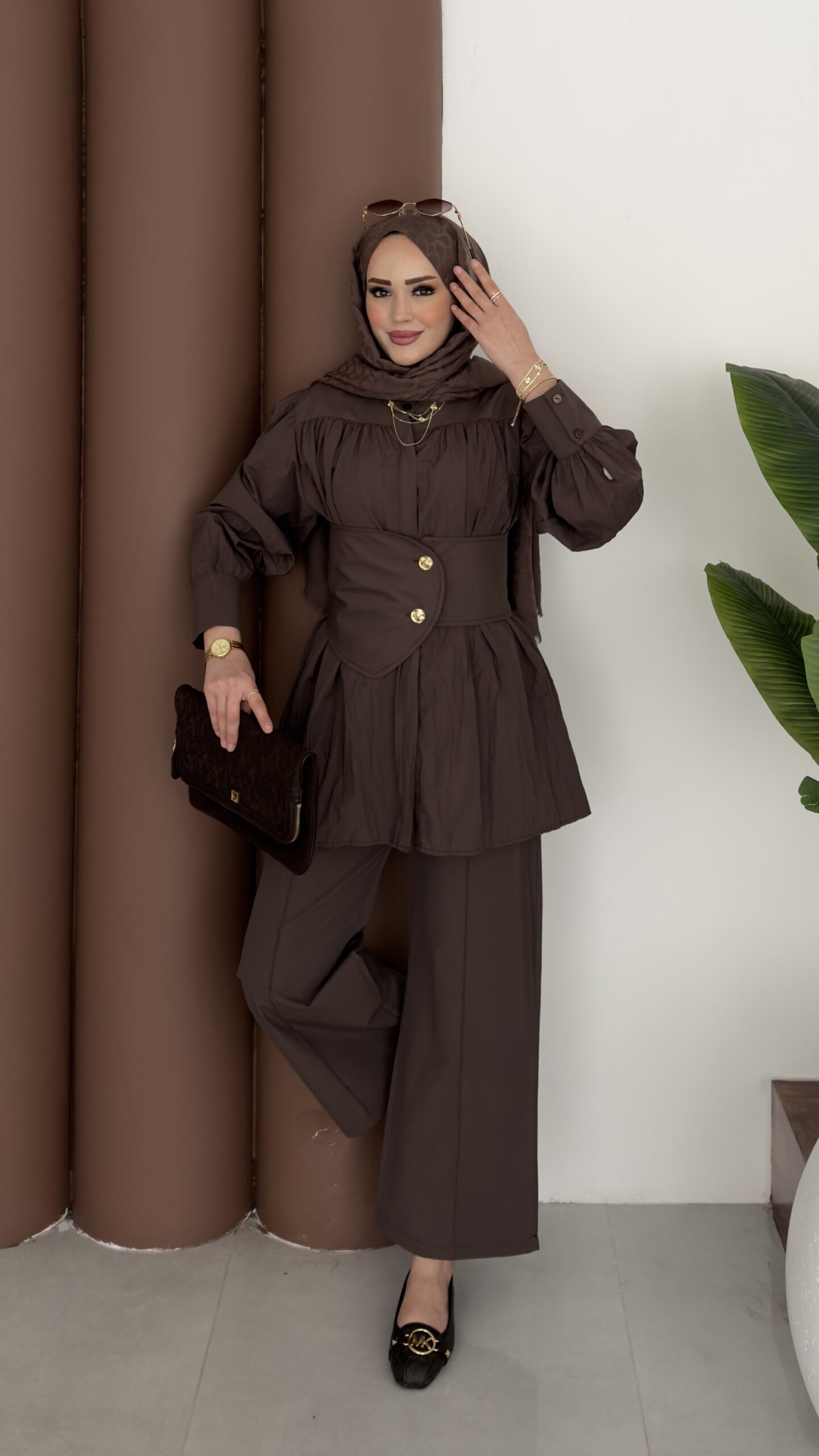 Diana Kraş Poplin İkili Takım |  
