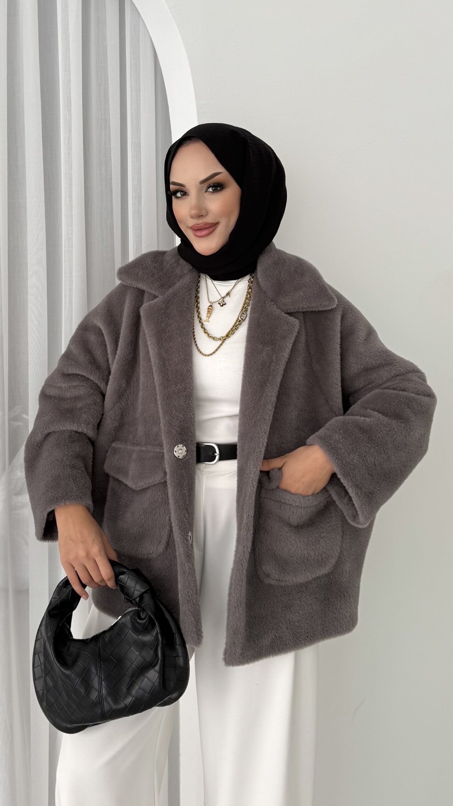 Marka Muadili Premium Kürk Ceket |  