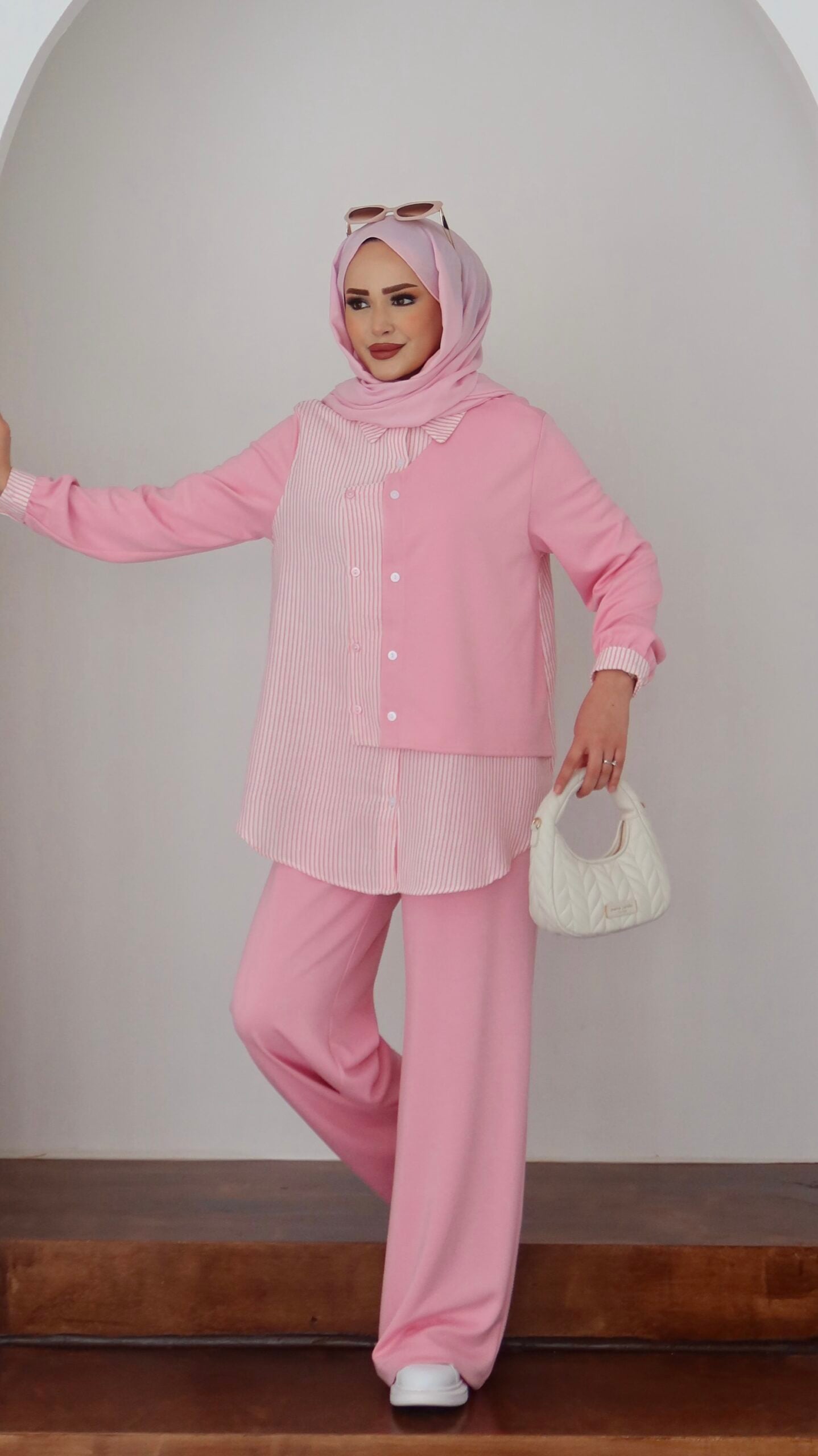 Garny Shirt Twist Muadil İkili Takım |  