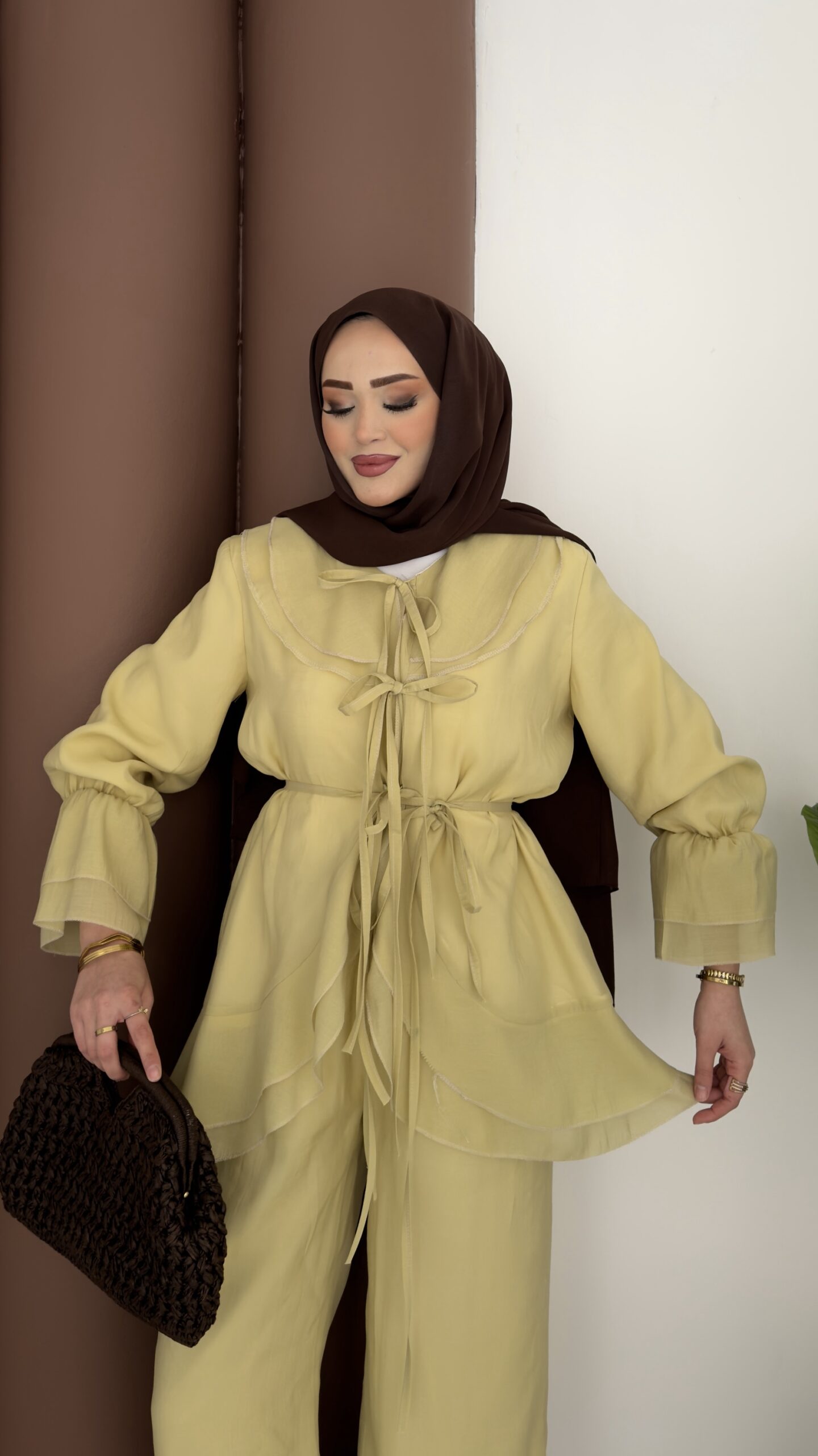 Lady Fırfırlı Vual İkili Takım |  