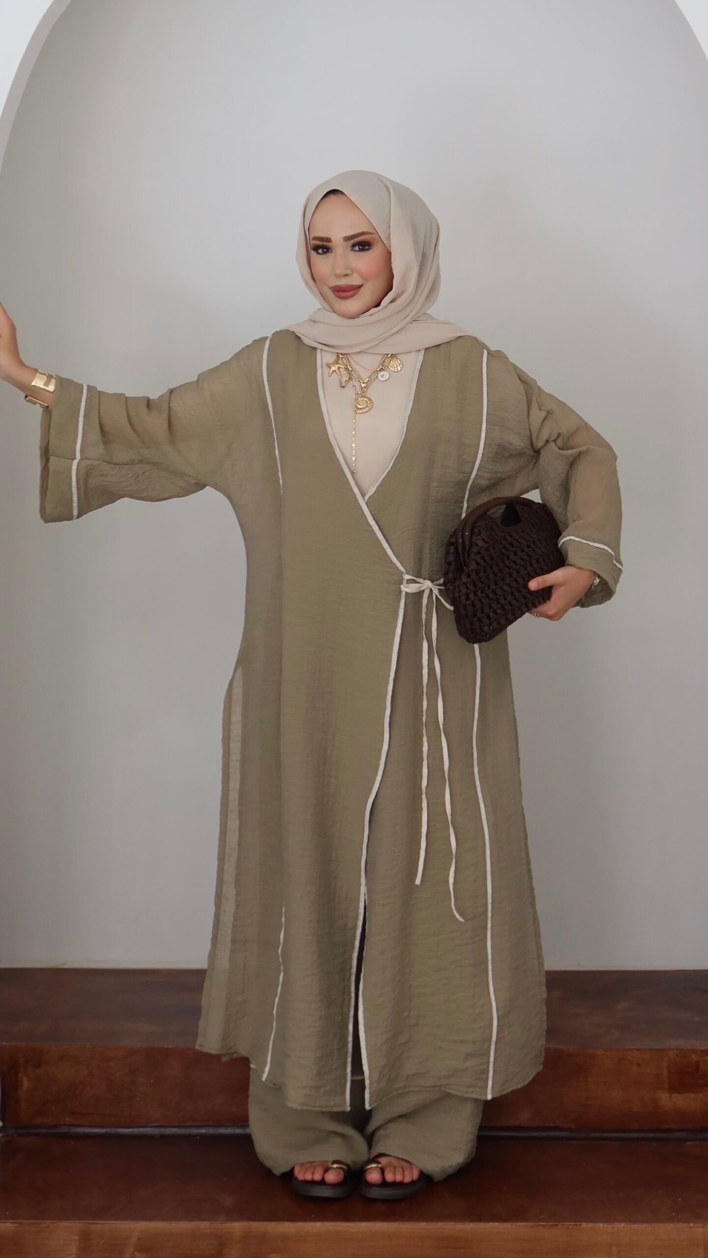 Beach Kimono İkili Takım |  