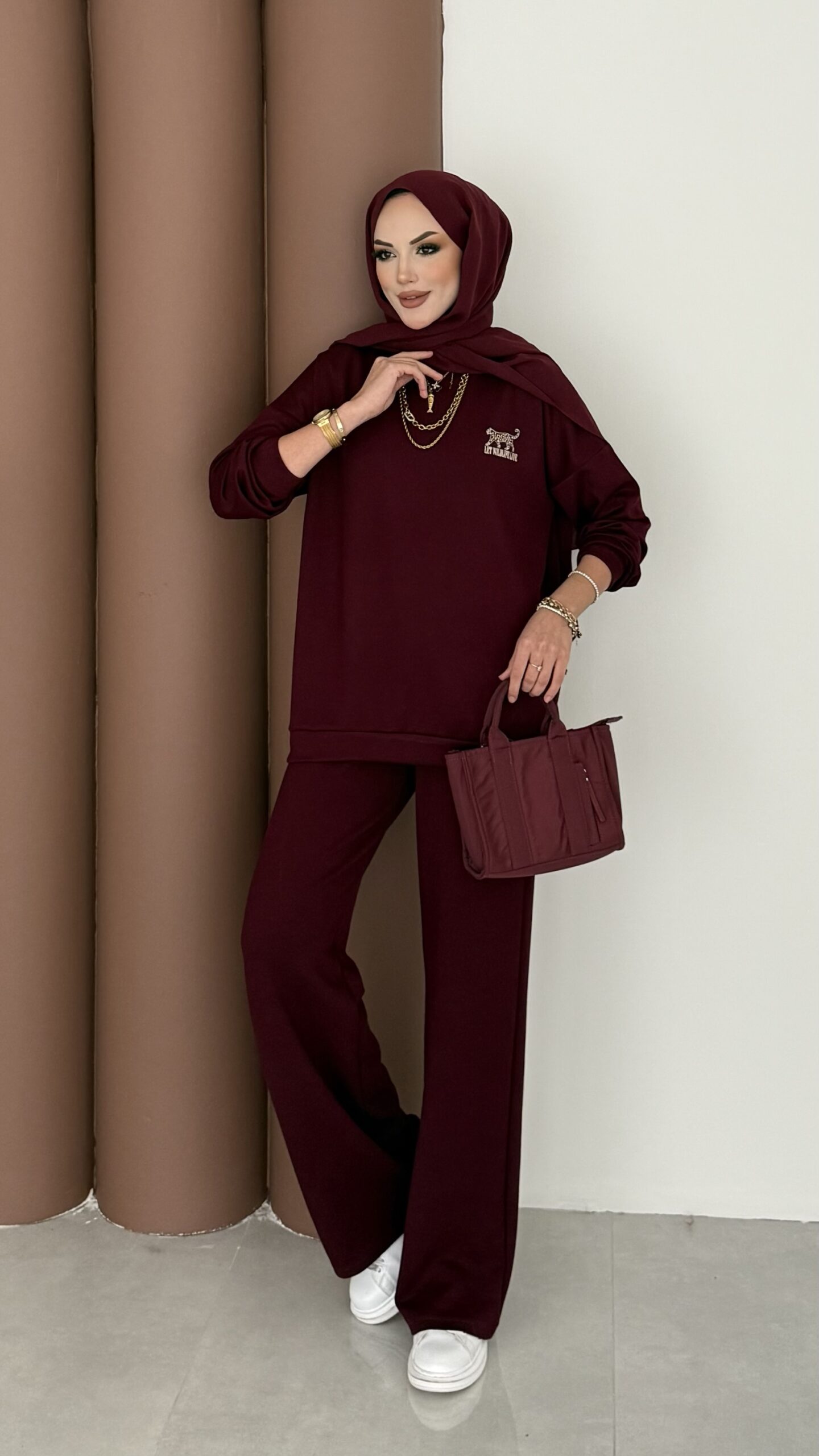 Logolu Premium Oysh İkili Takım |  