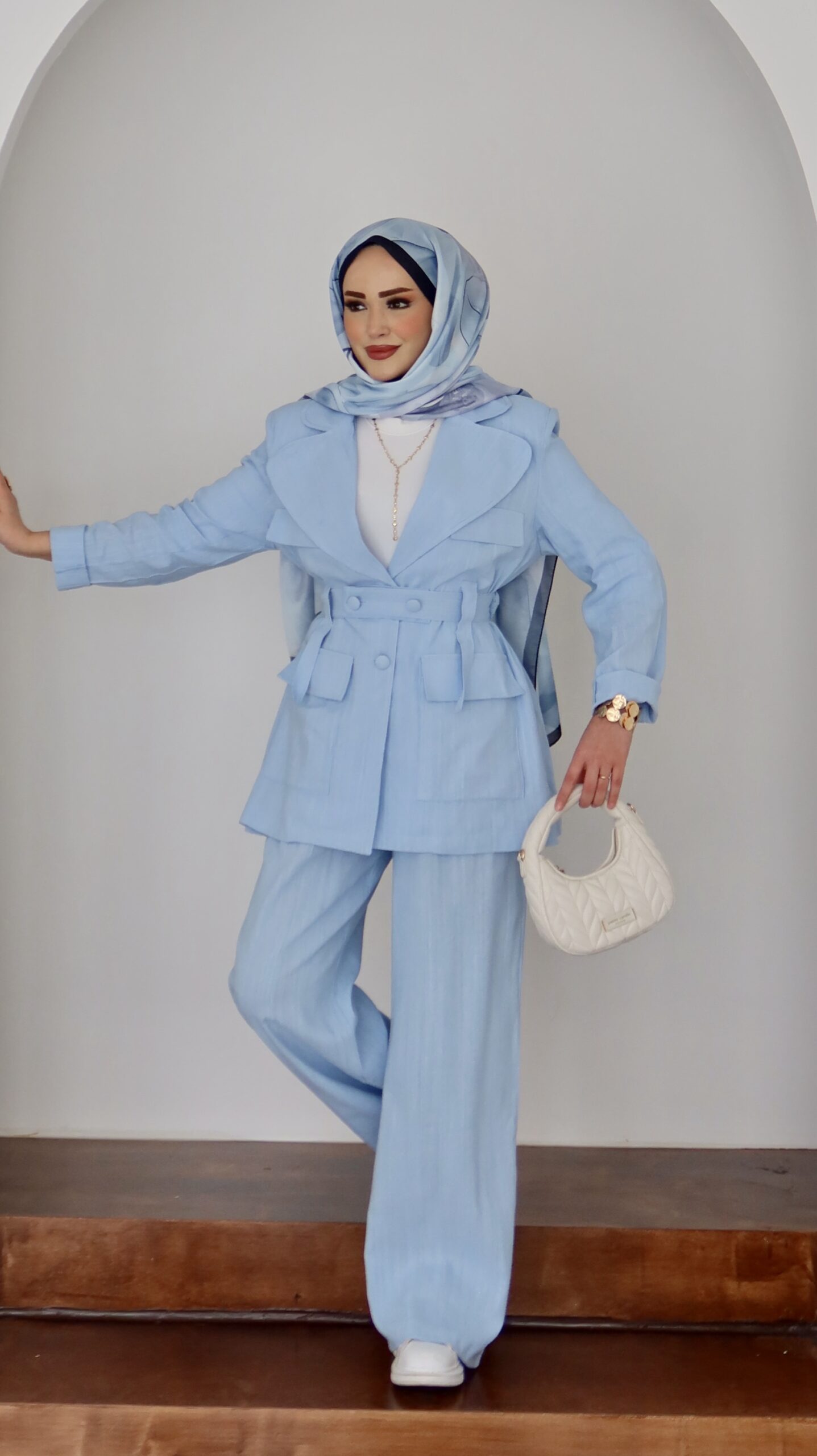 Linen Premium Keten İkili Takım |  