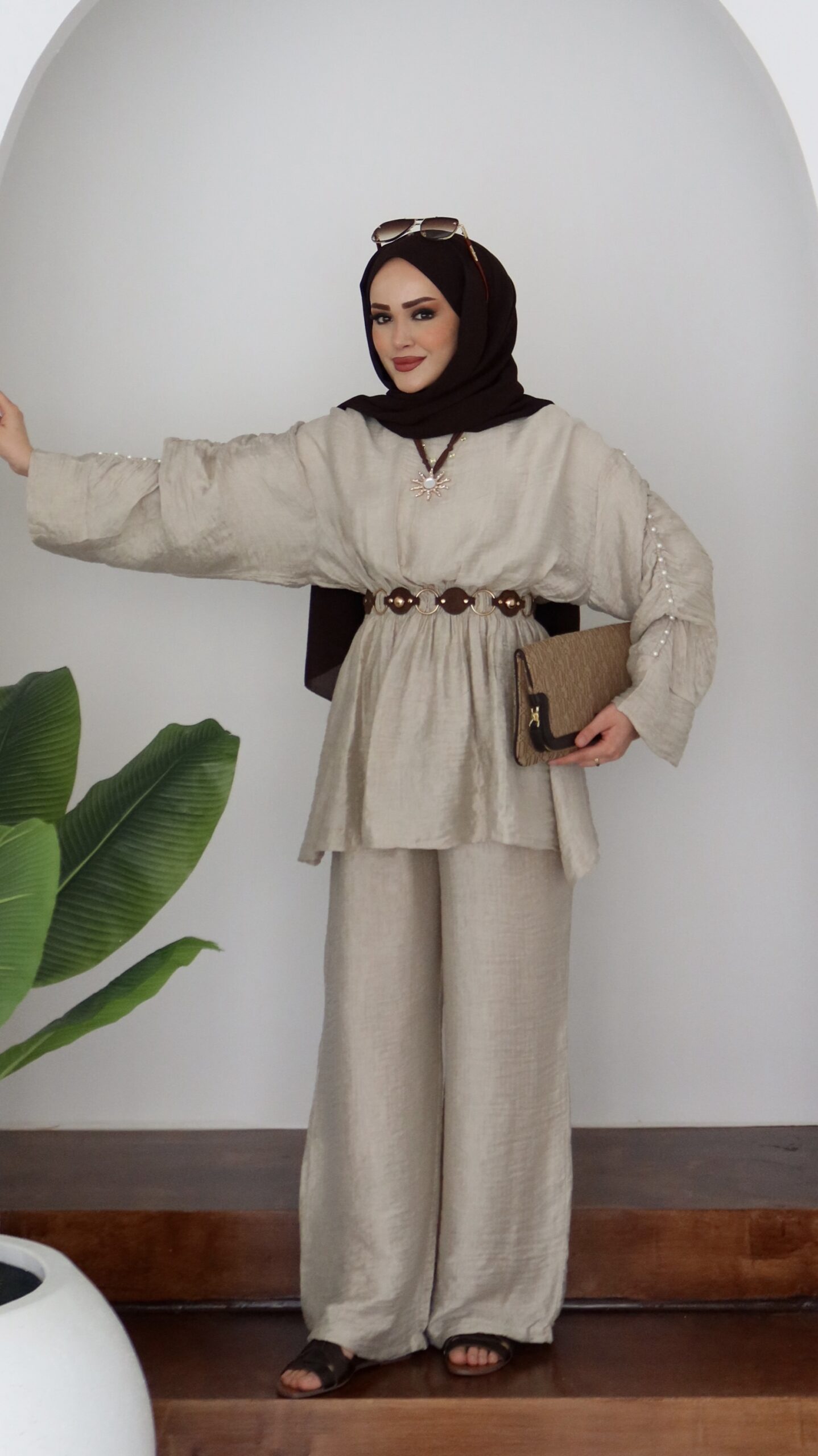 Charm İnci Tensel İkili Takım |  