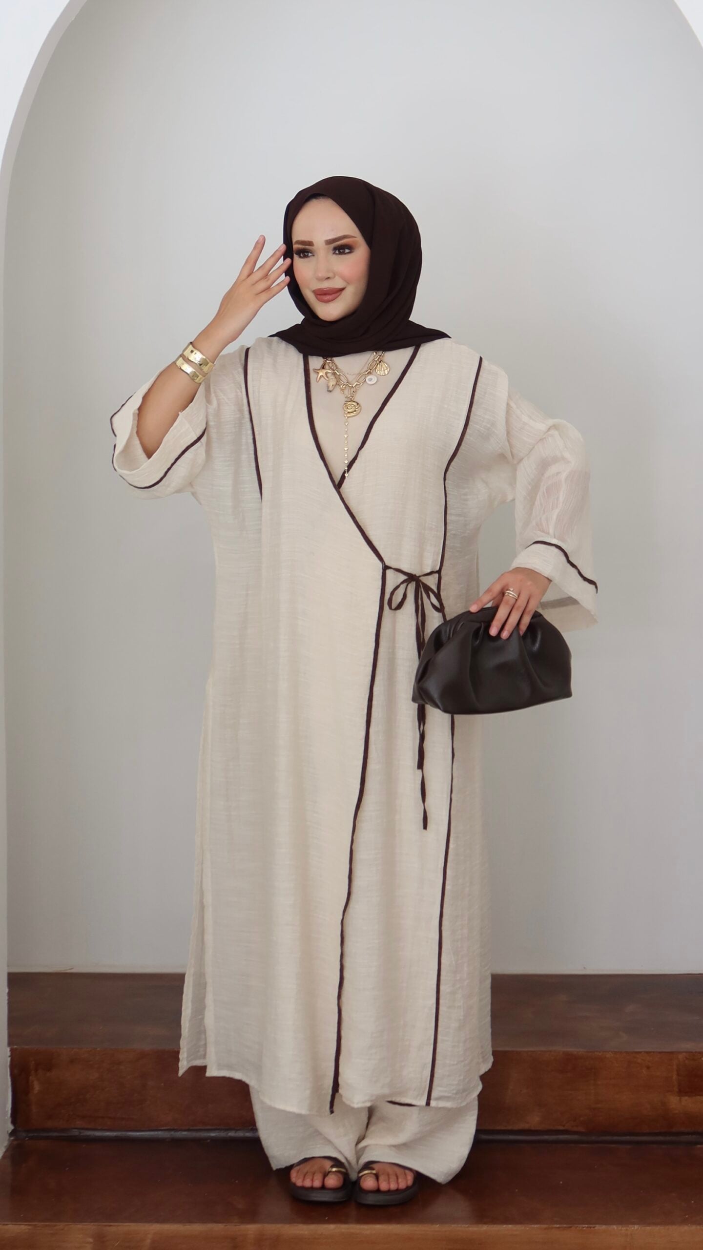 Beach Kimono İkili Takım |  