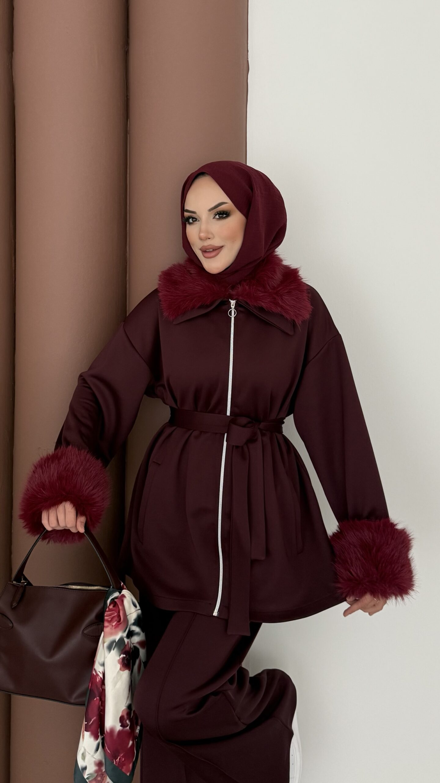 Luxury Kürklü Scuba İkli Takım |  