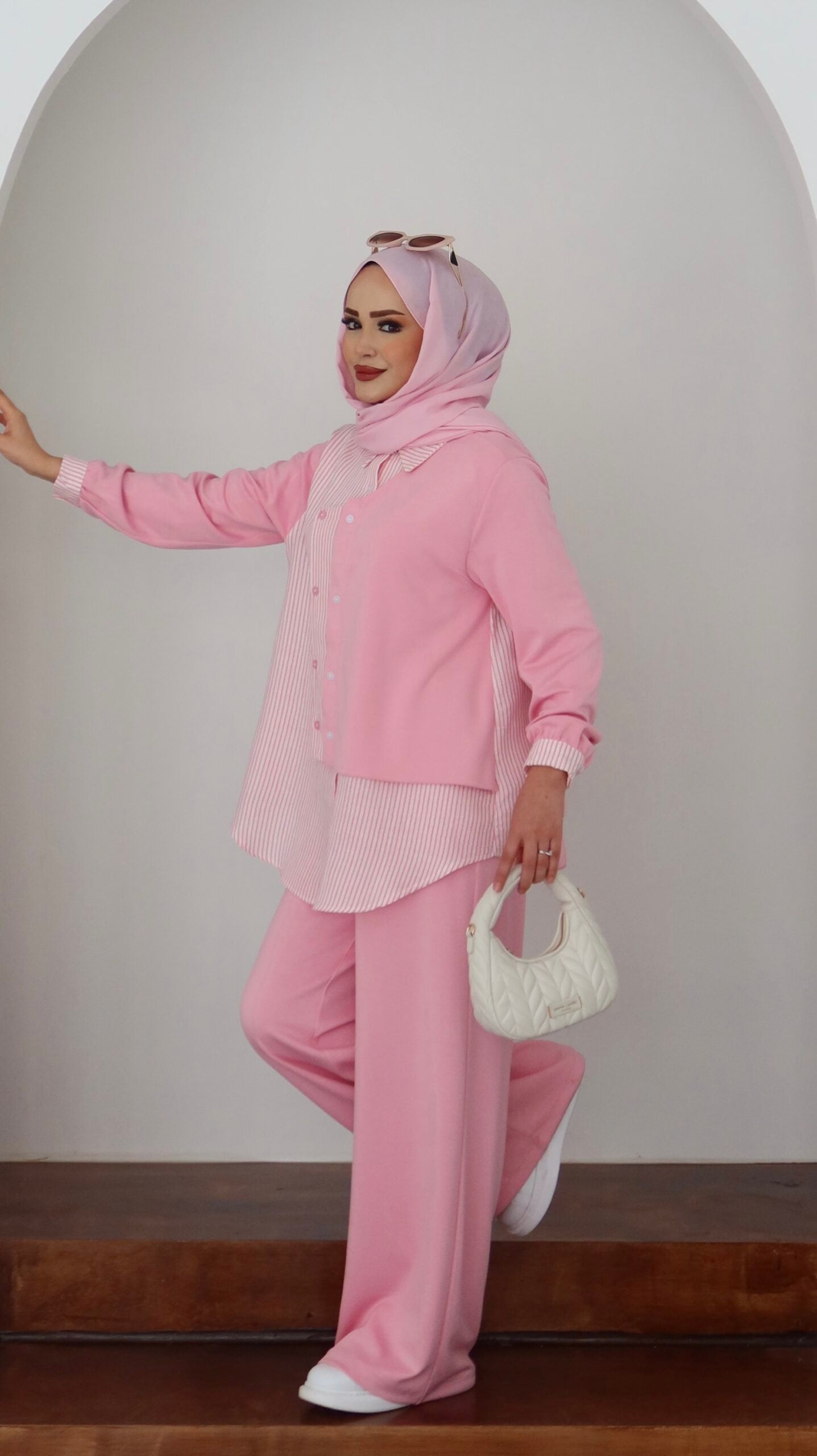 Garny Shirt Twist Muadil İkili Takım |  