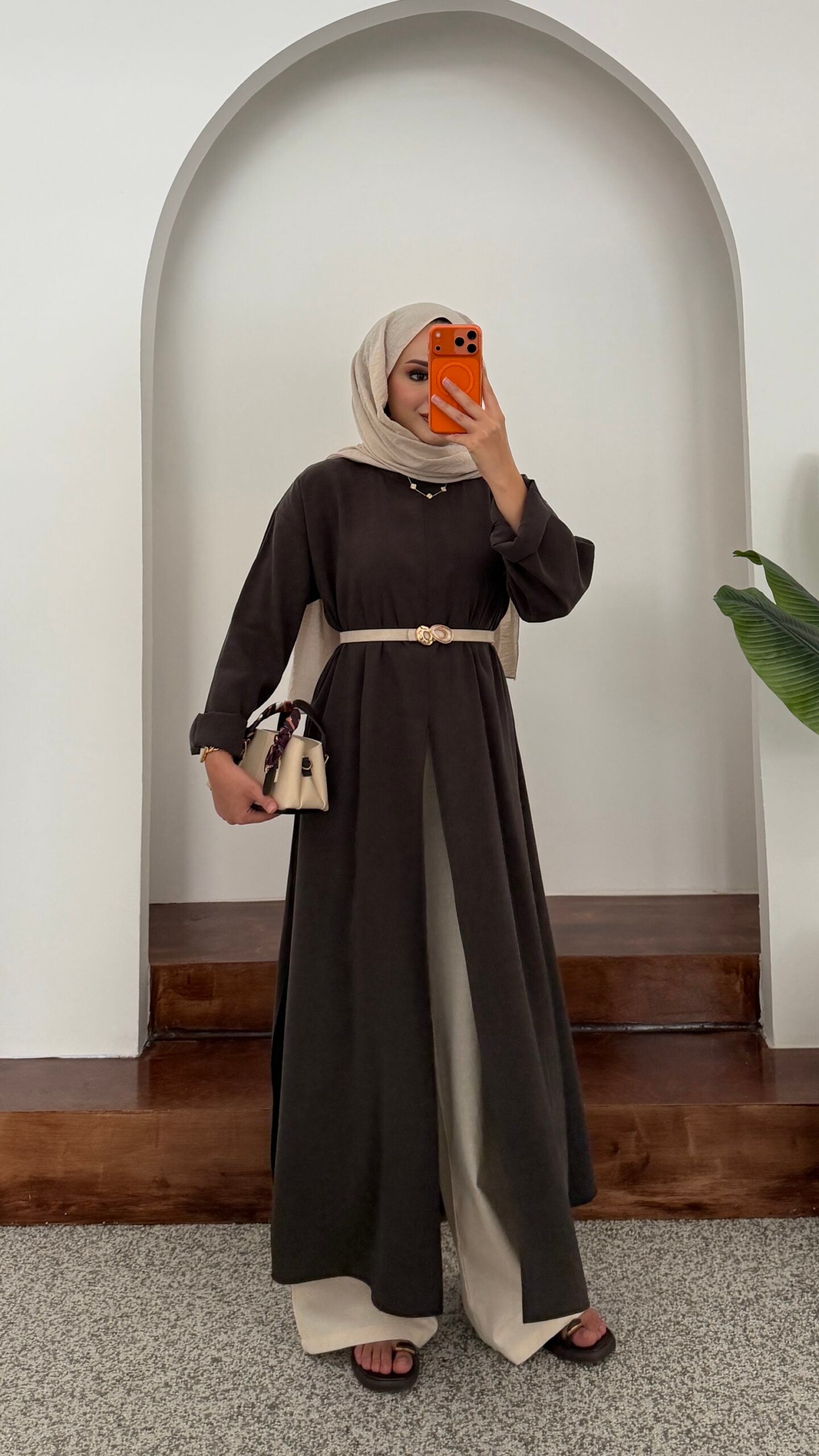Arabic Yırtmaçlı Bluz |  