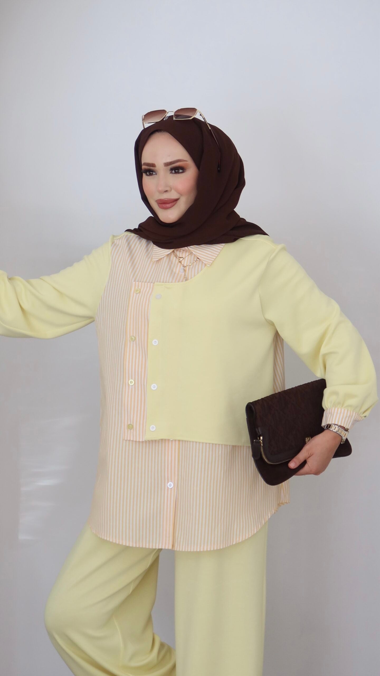Garny Shirt Twist Muadil İkili Takım |  