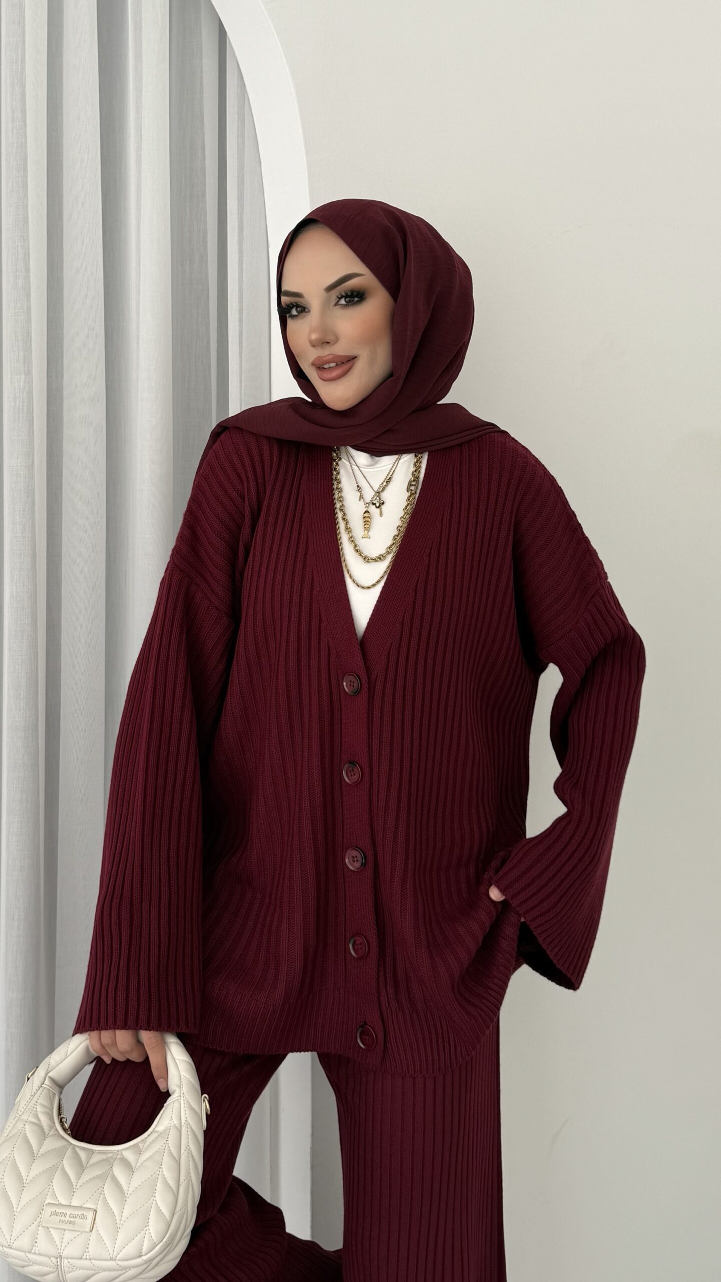 Premium Fitilli Triko İkili Takım |  