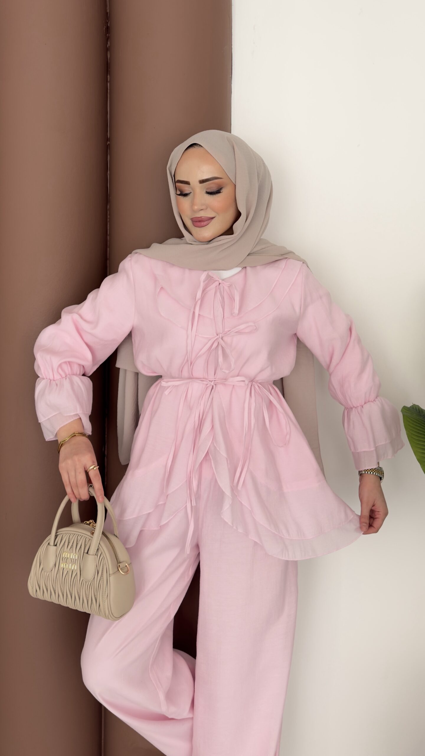 Lady Fırfırlı Vual İkili Takım |  