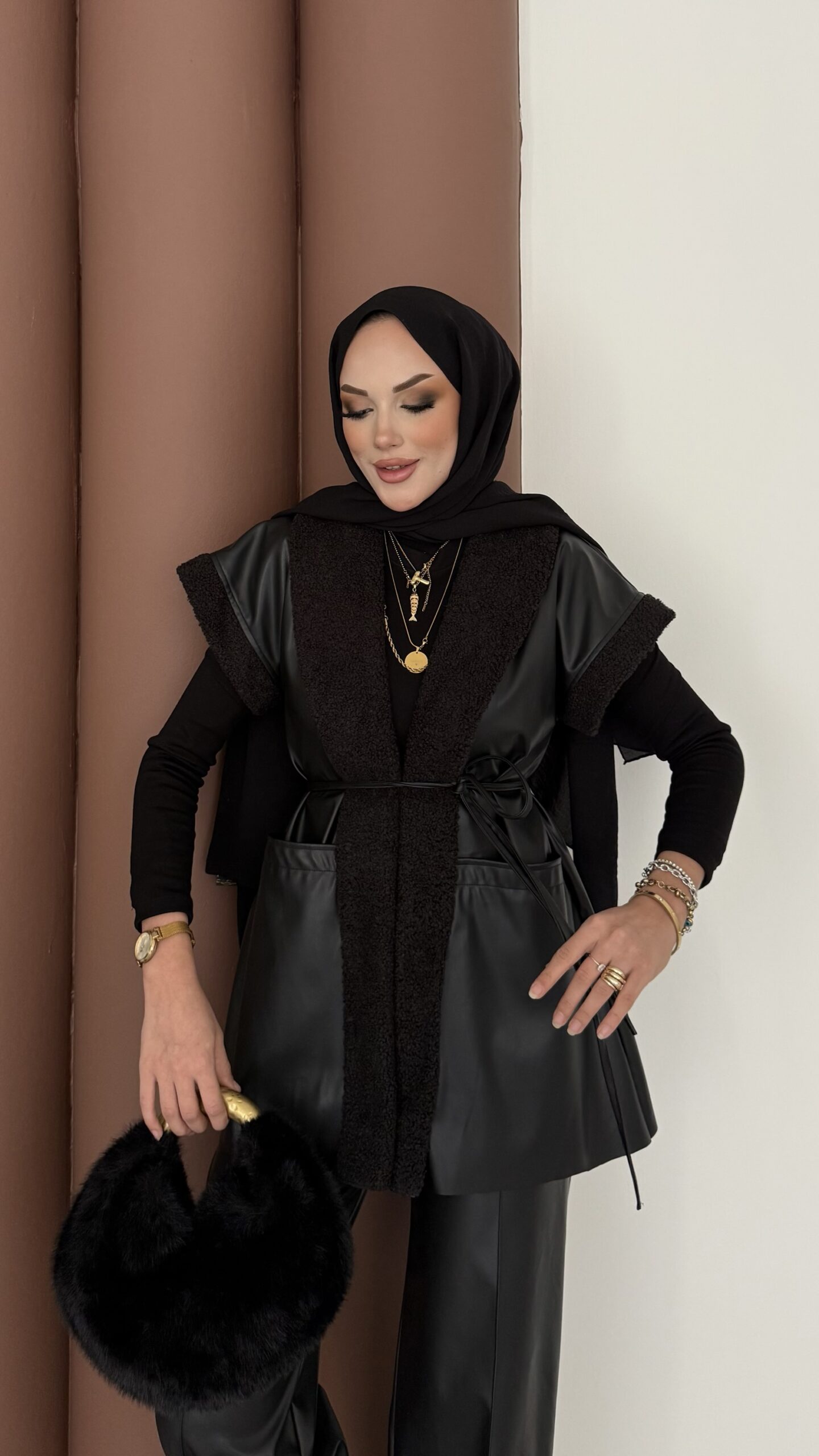 Harmony Premium Peluş Deri İkili Takım |  