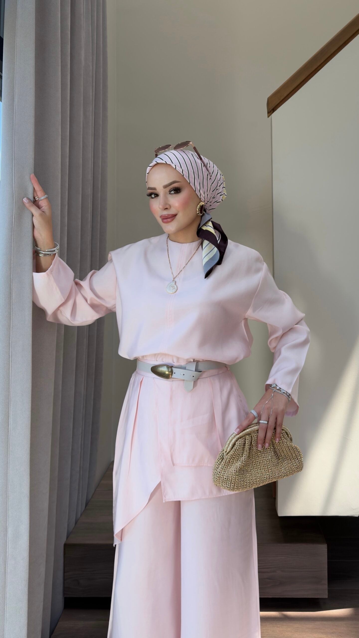 Herwes Kemerli Tunik Takım |  