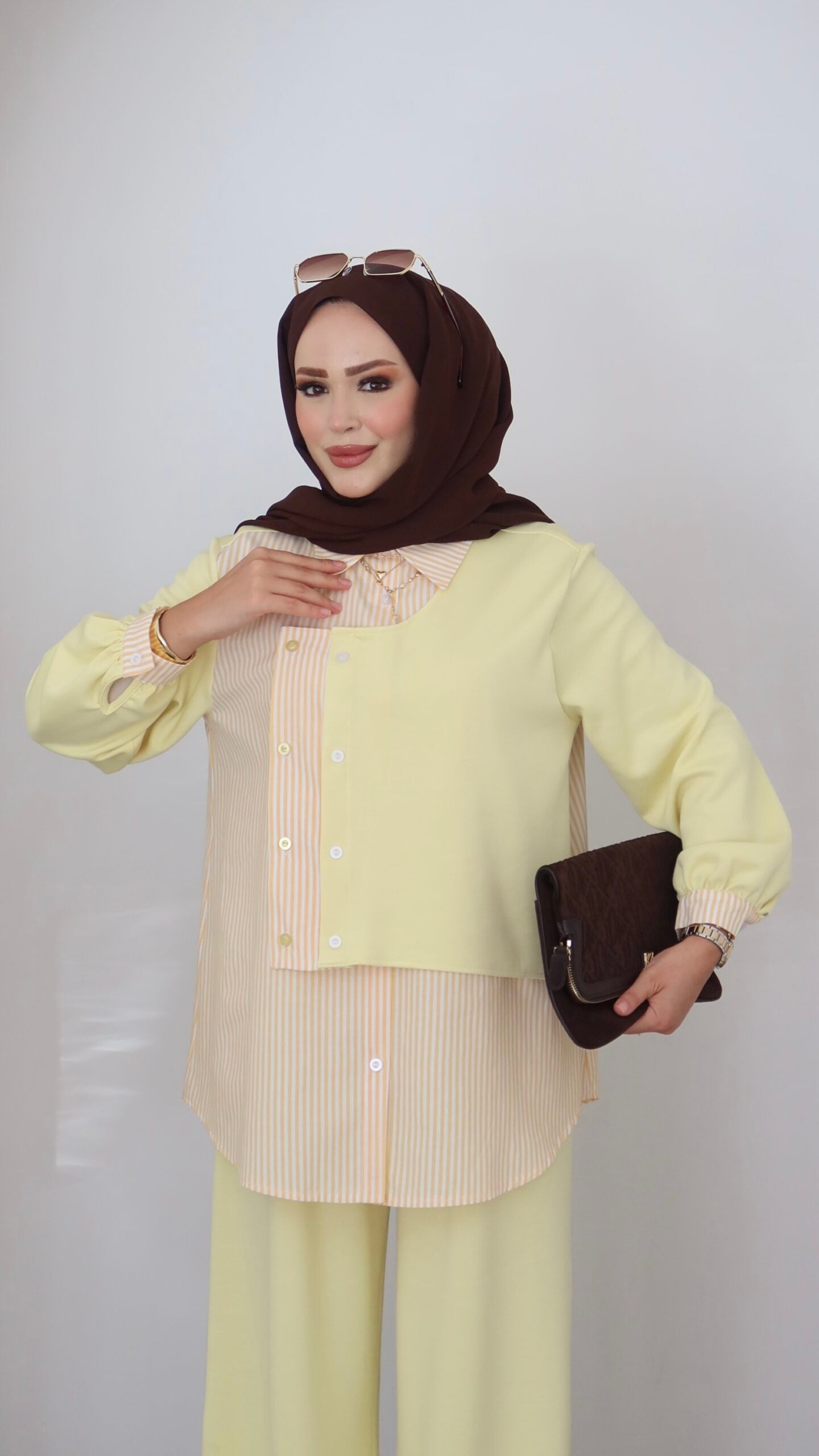 Garny Shirt Twist Muadil İkili Takım |  