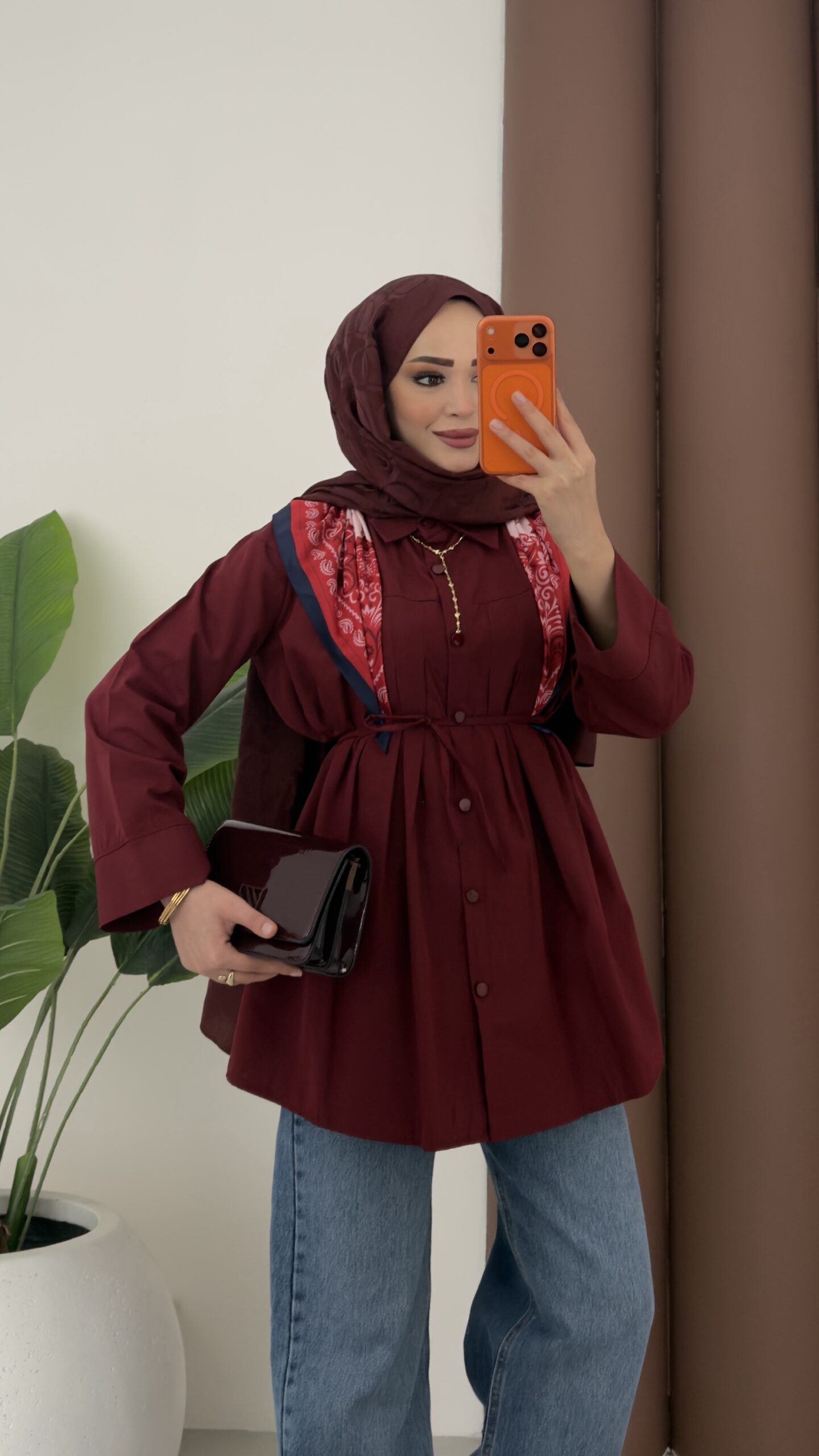 Nervürlü Poplin Gömlek |  