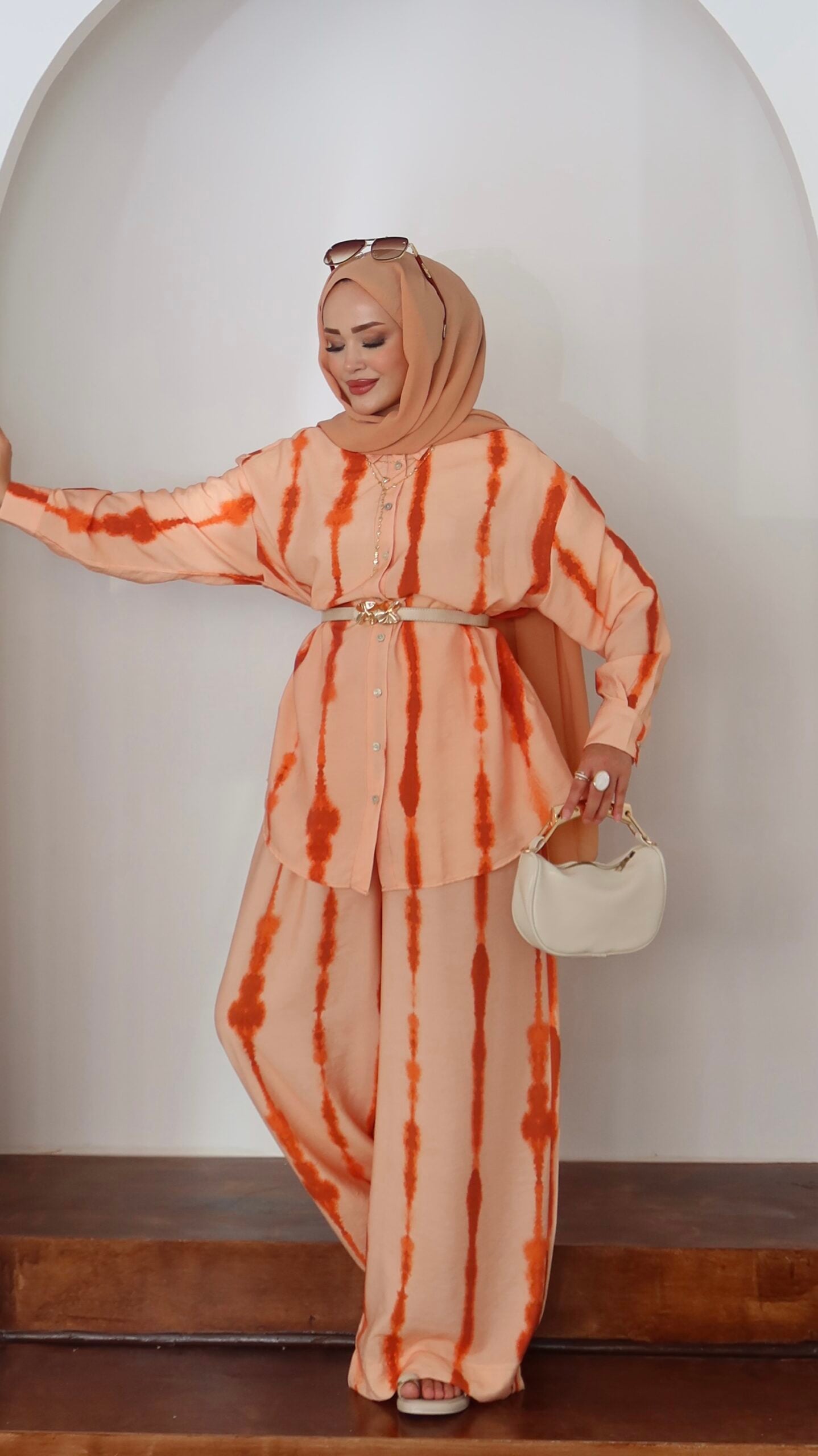 Softy Modal Desenli İkili Takım |  