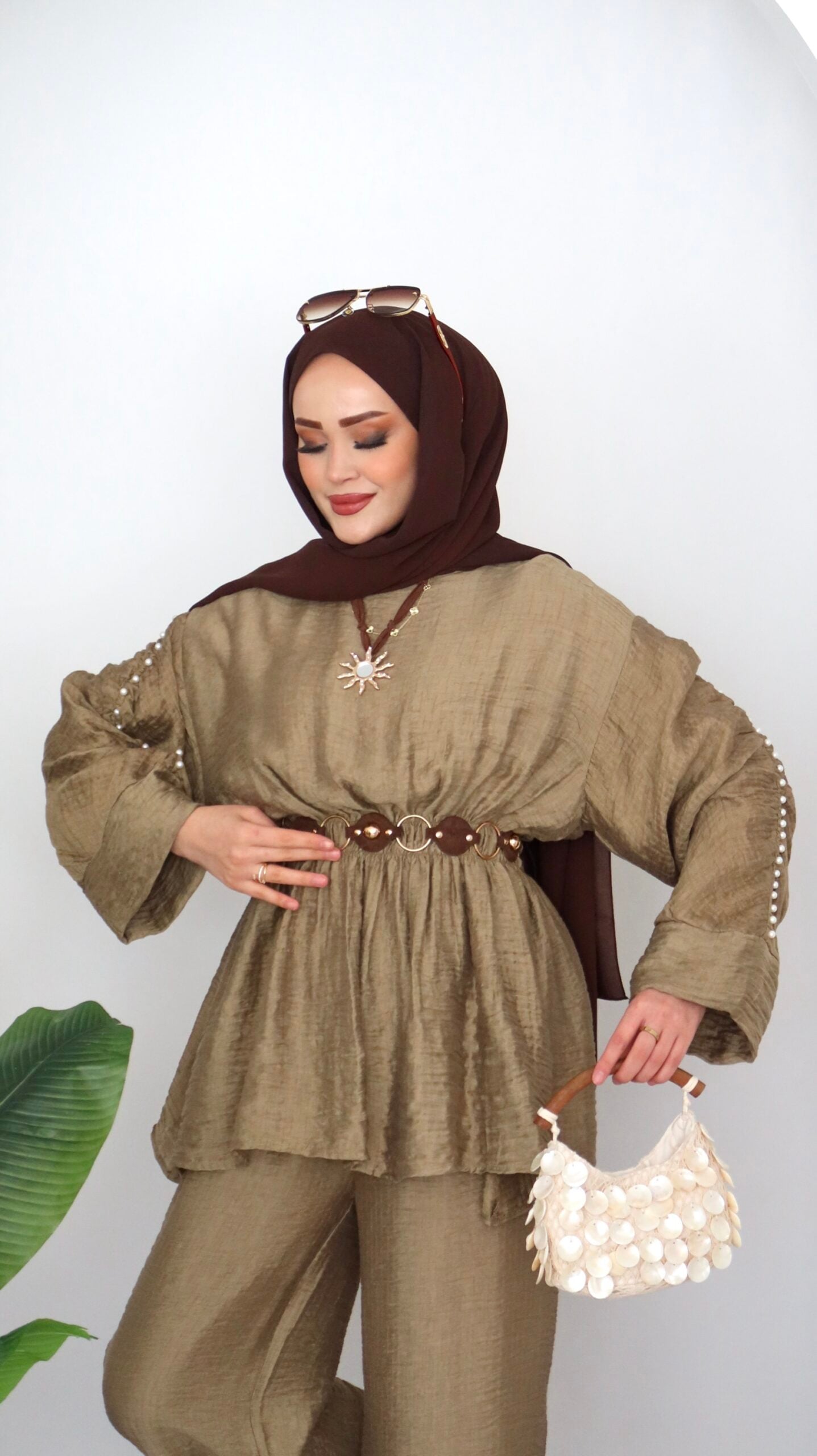 Charm İnci Tensel İkili Takım |  
