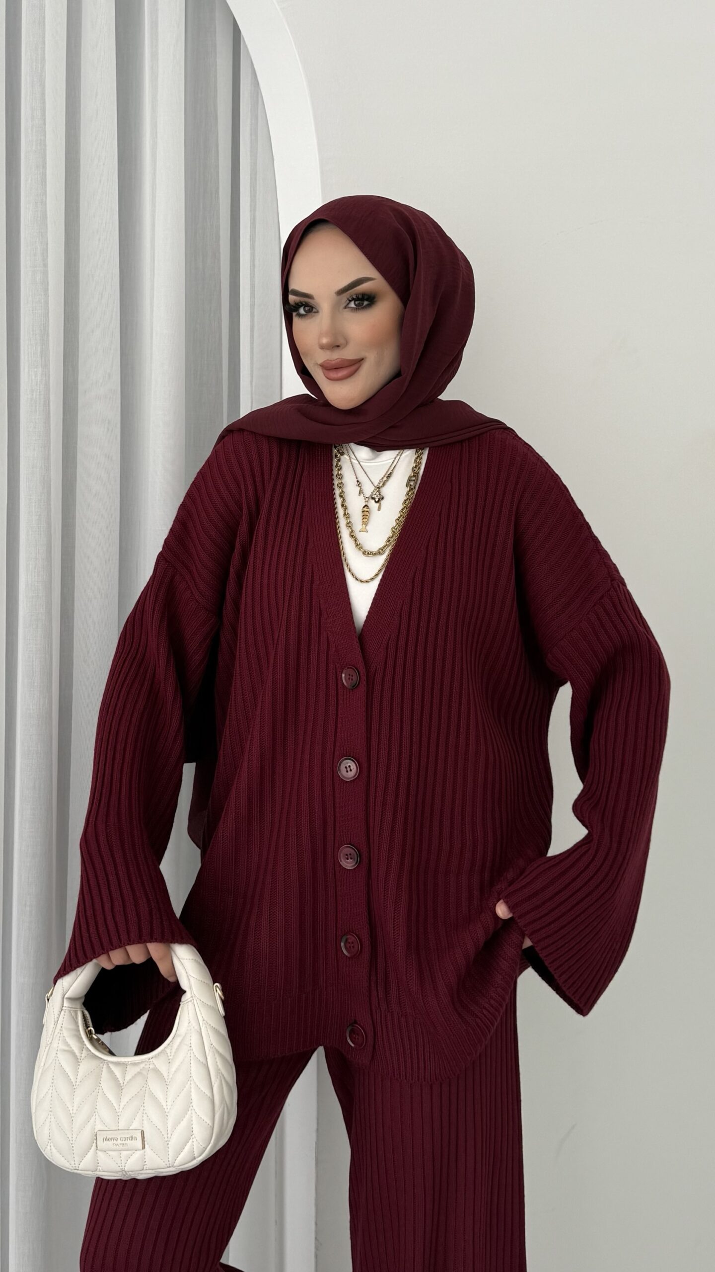 Premium Fitilli Triko İkili Takım |  