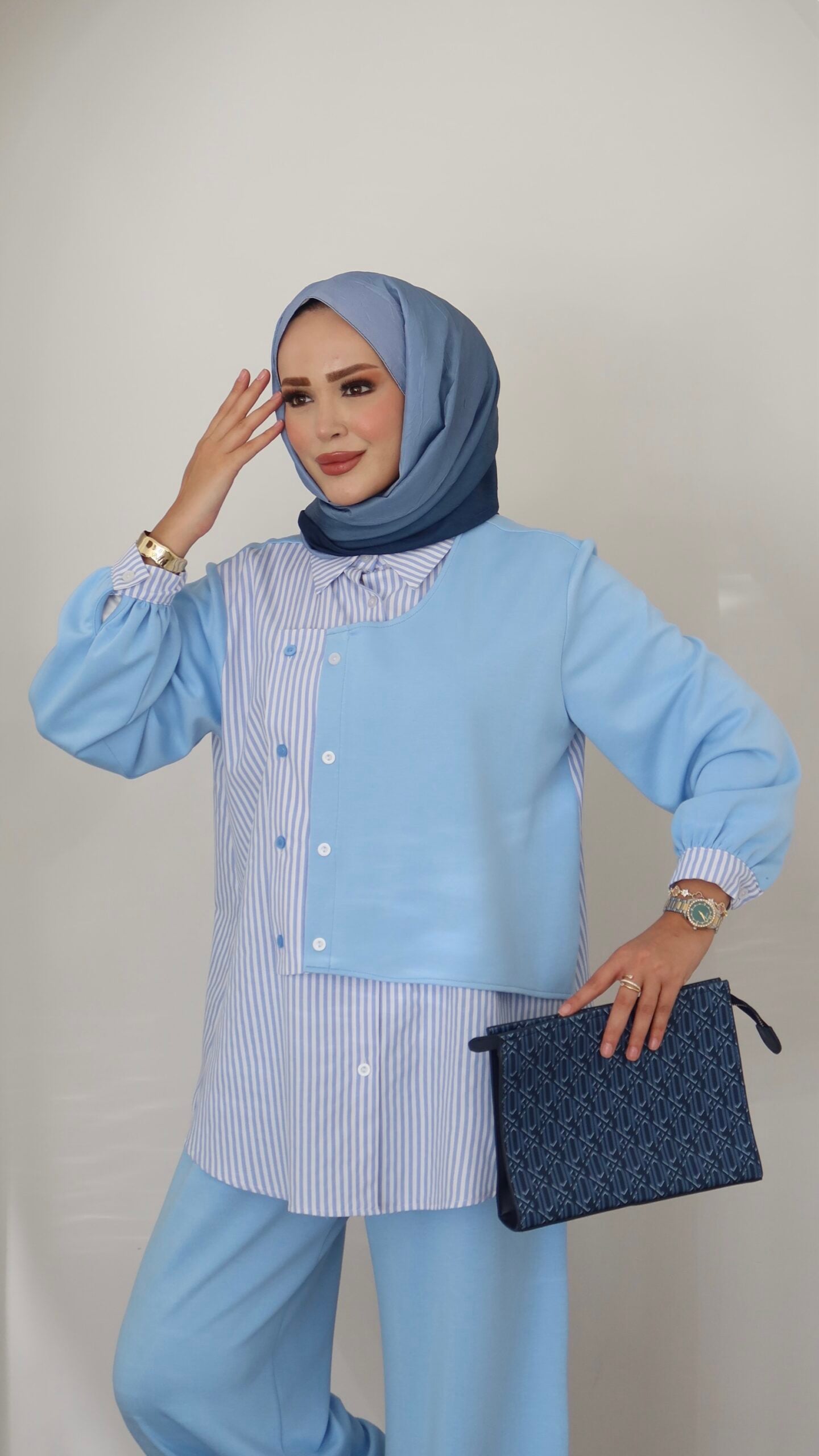 Garny Shirt Twist Muadil İkili Takım |  