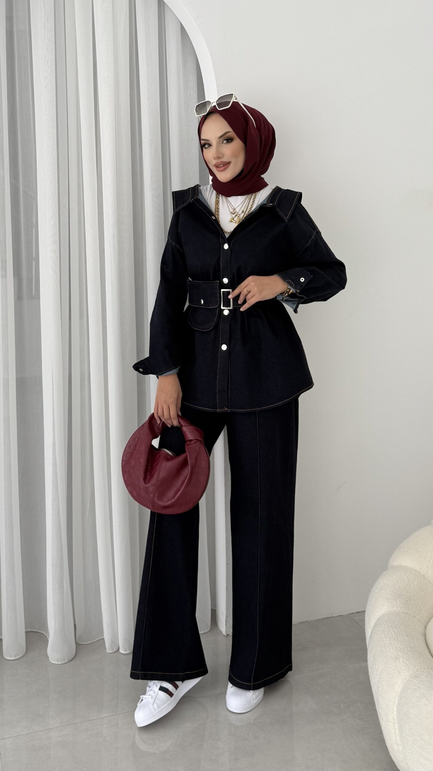 Marjin Denim İkili Takım |  