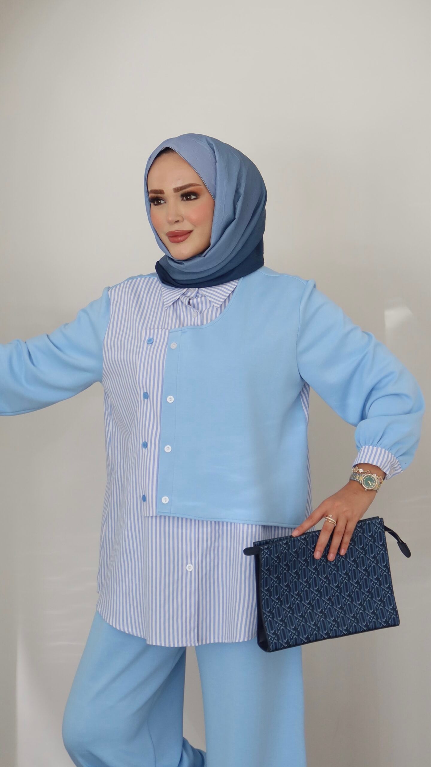 Garny Shirt Twist Muadil İkili Takım |  