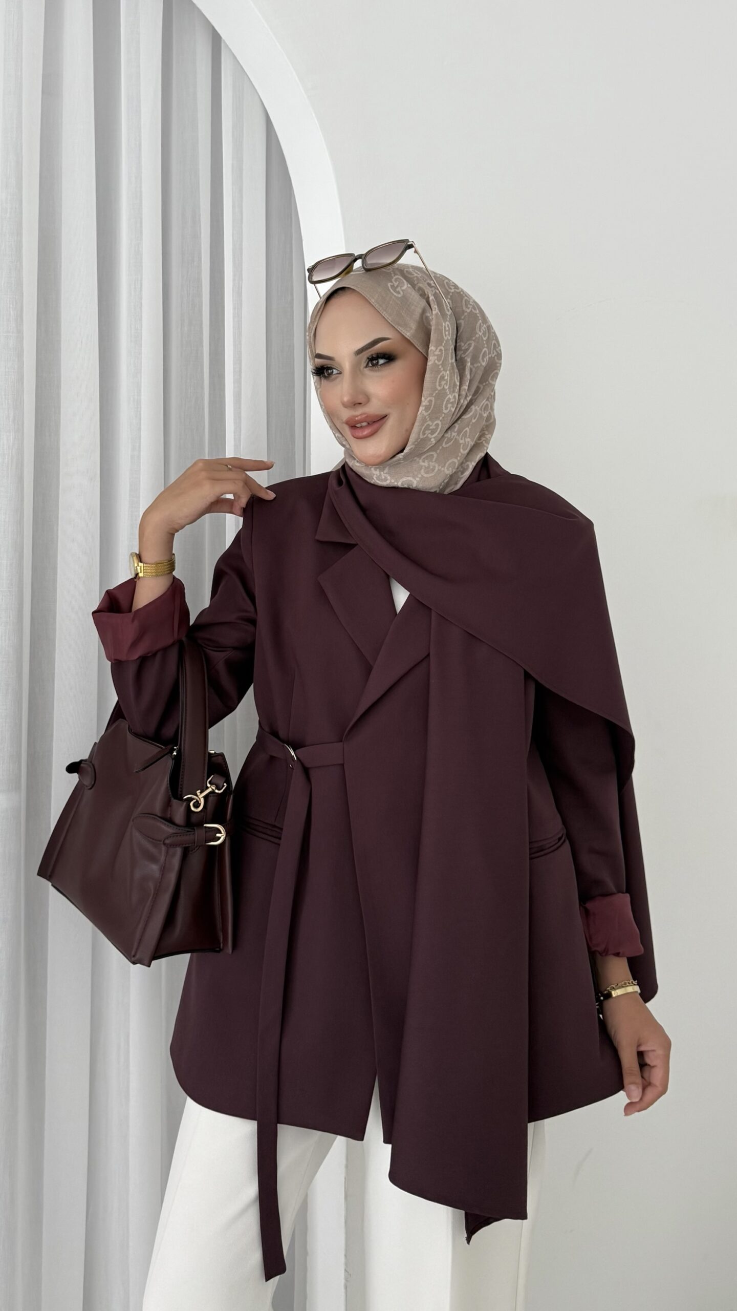 Pinterest Premium Atkılı Blazer Ceket |  