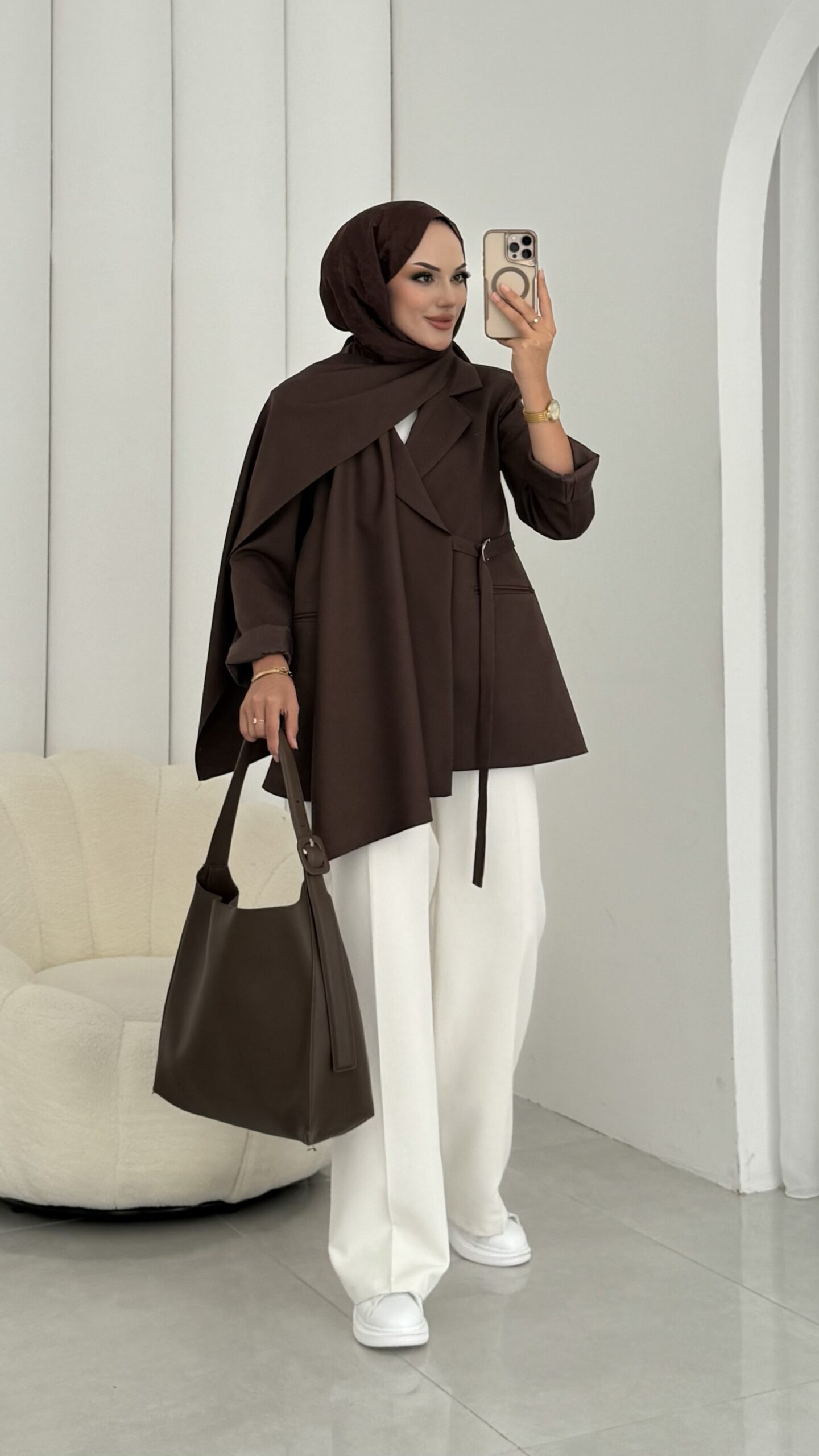 Pinterest Premium Atkılı Blazer Ceket |  