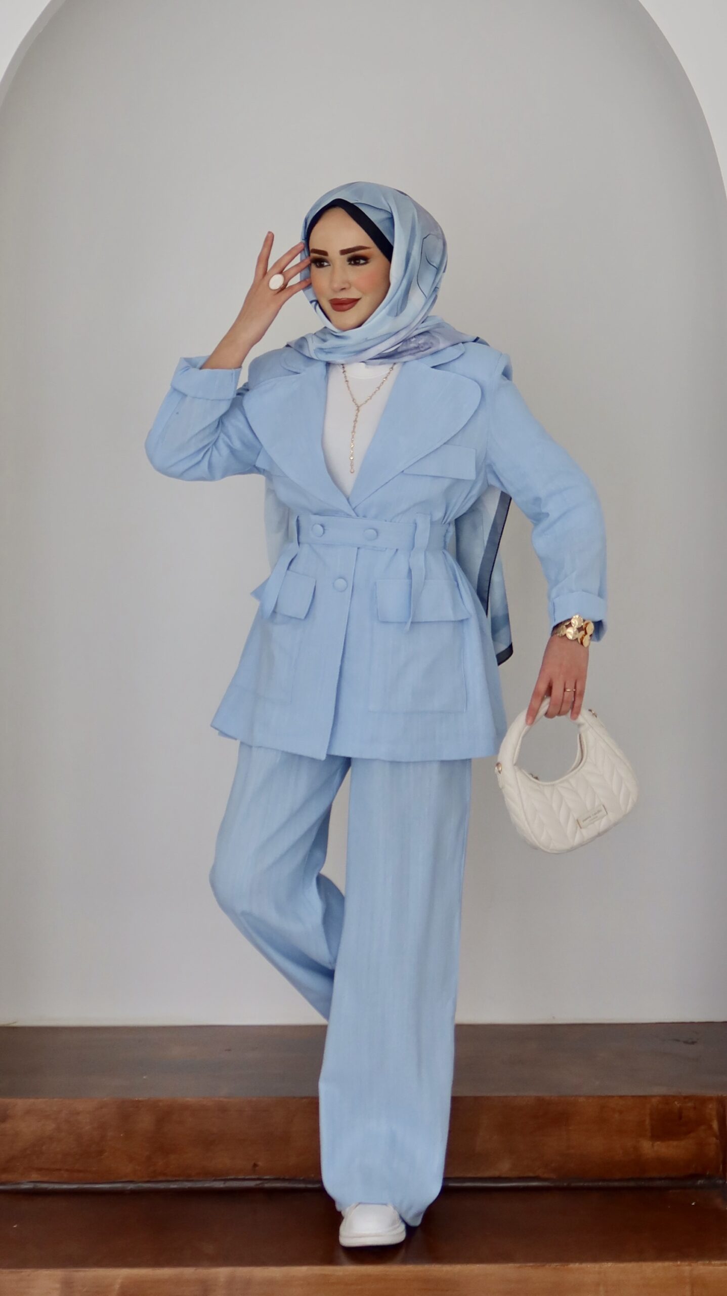 Linen Premium Keten İkili Takım |  