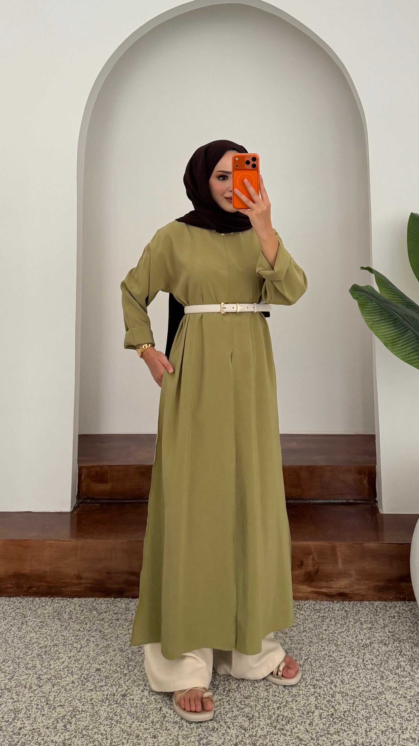 Arabic Yırtmaçlı Bluz |  