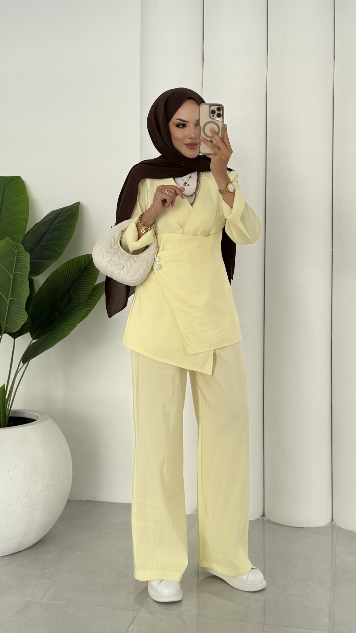 Fashion Premium Taşlı İkli Takım |  