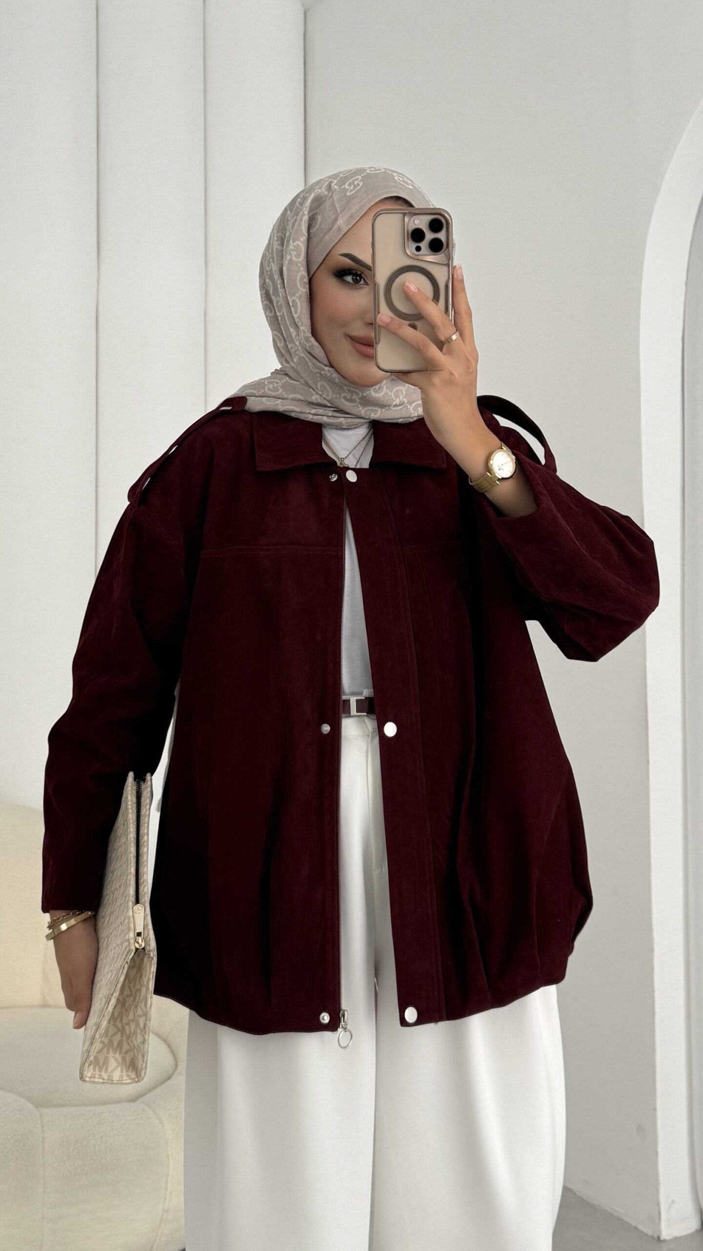 Zra Muadil Süet Bomber Ceket |  