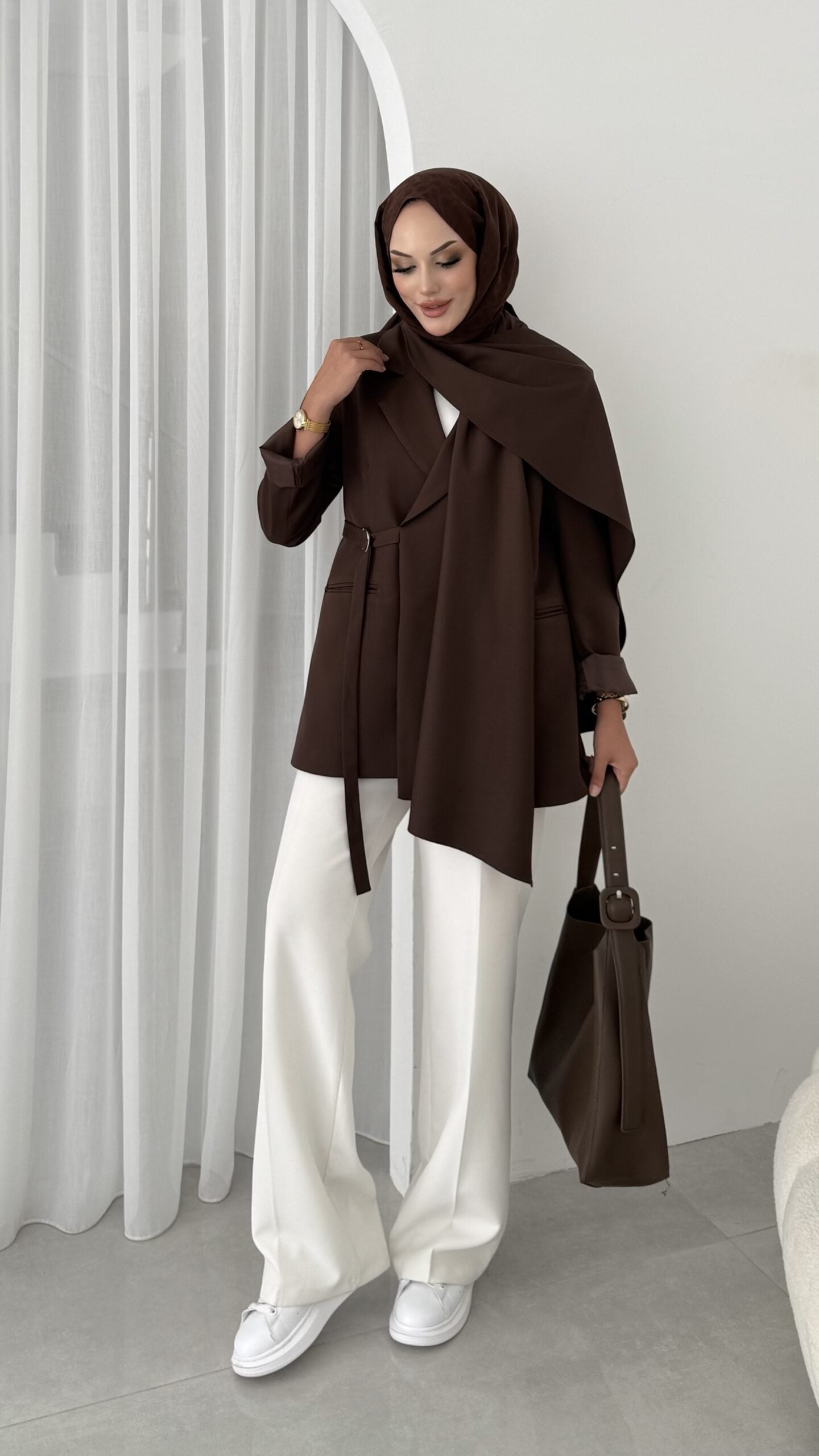 Pinterest Premium Atkılı Blazer Ceket |  