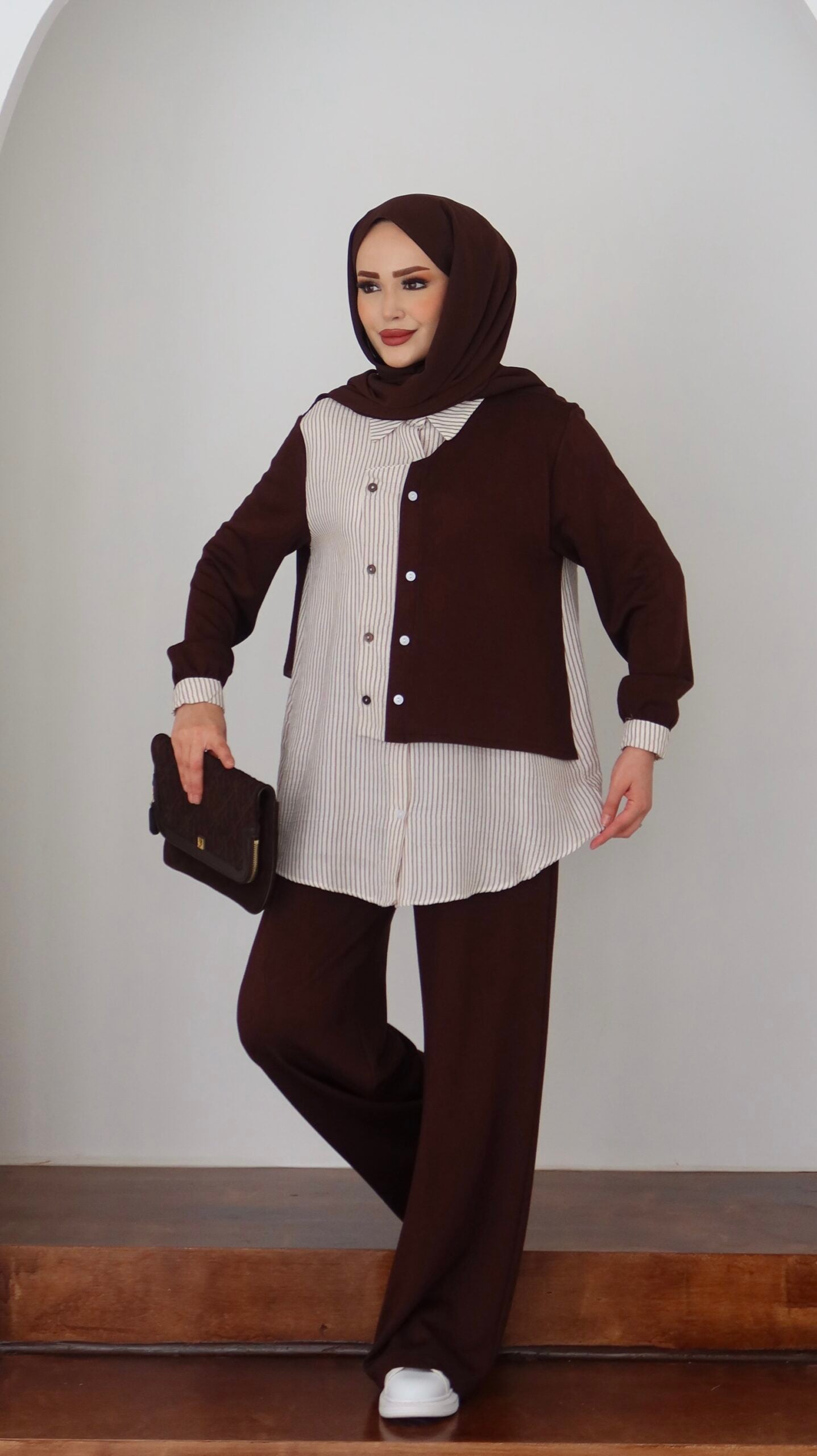 Garny Shirt Twist Muadil İkili Takım |  