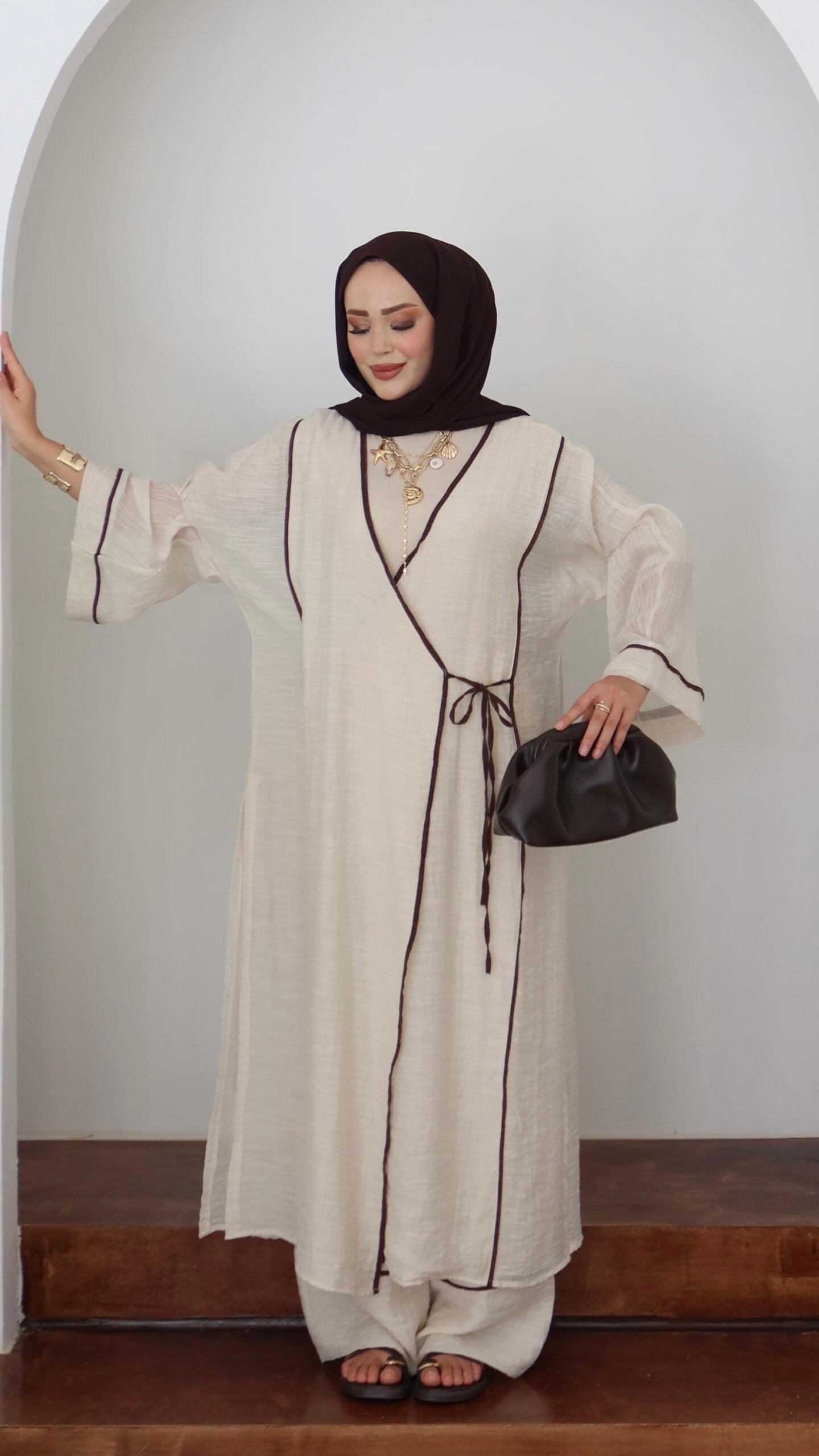 Beach Kimono İkili Takım |  