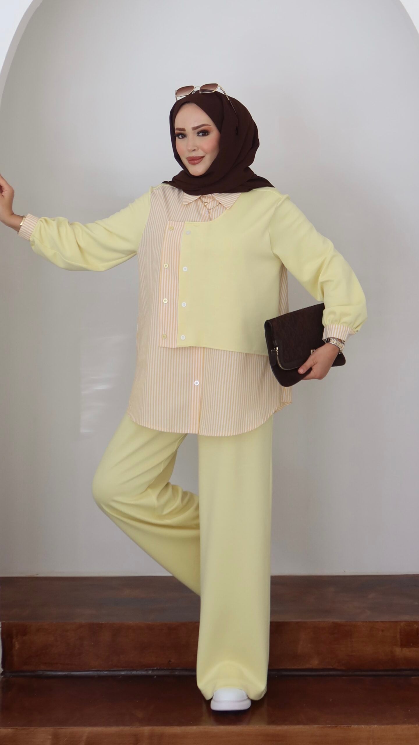 Garny Shirt Twist Muadil İkili Takım |  